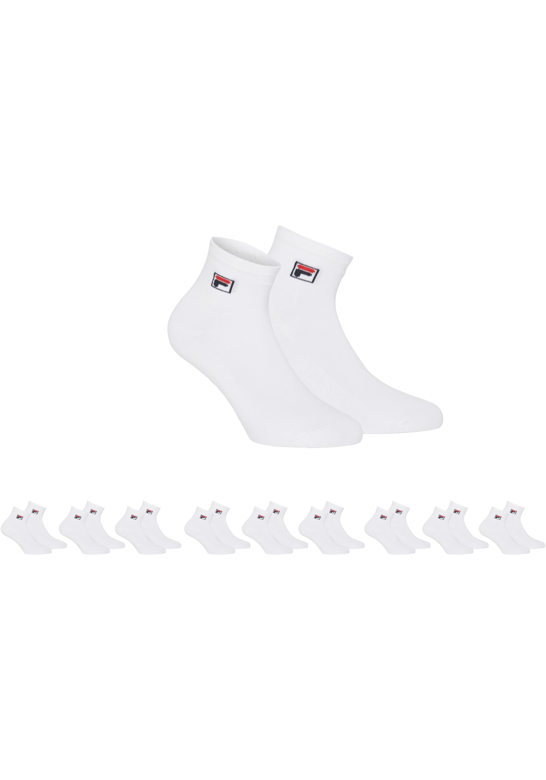 Fila Kurzsocken, (9er Pack), mit Logo-Schriftzug