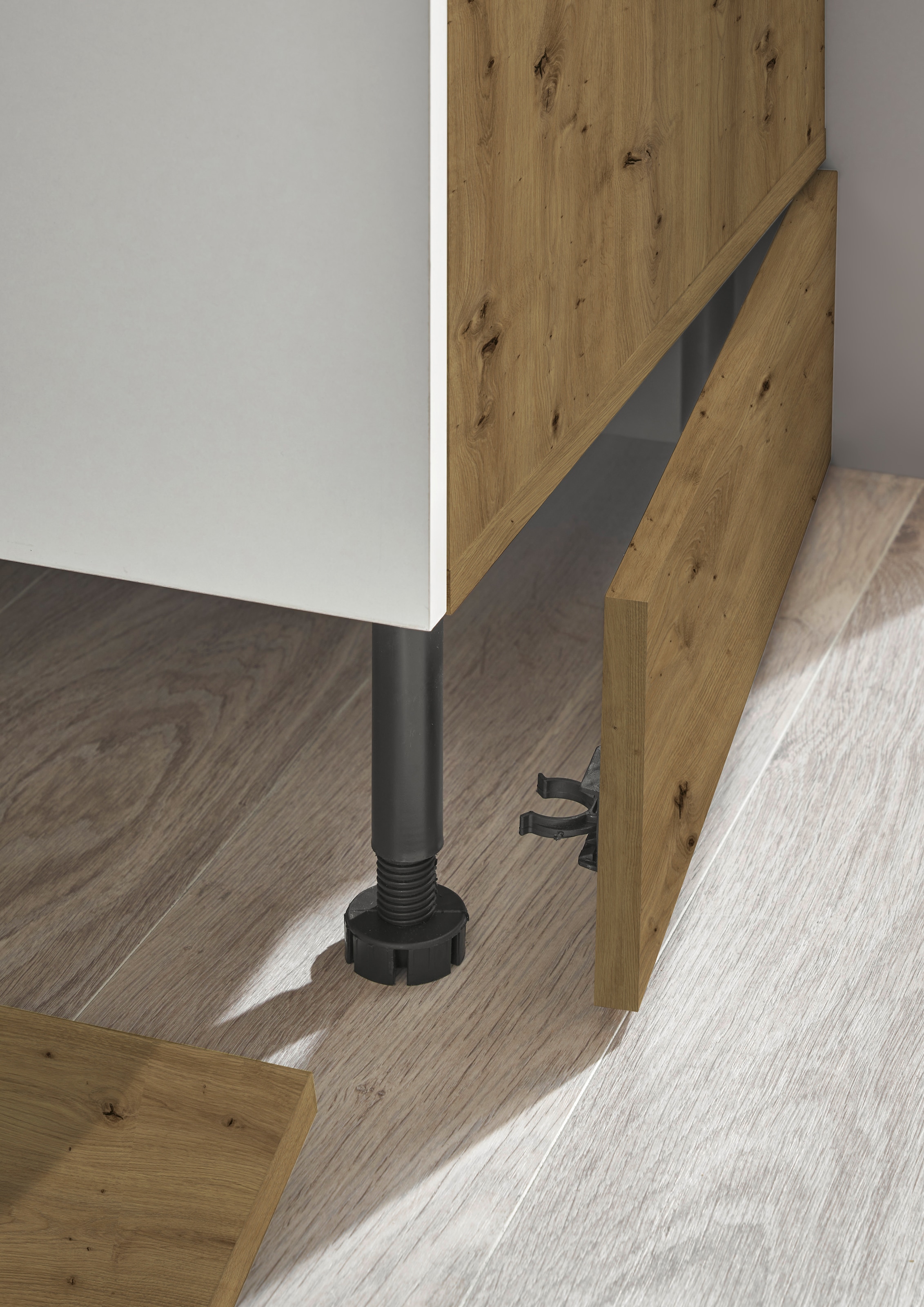 KOCHSTATION Winkelküche »Florida, Stellbreite 270x165 cm«, wahlweise mit E-Geräten, mit Softclose für Türen und Schubkästen
