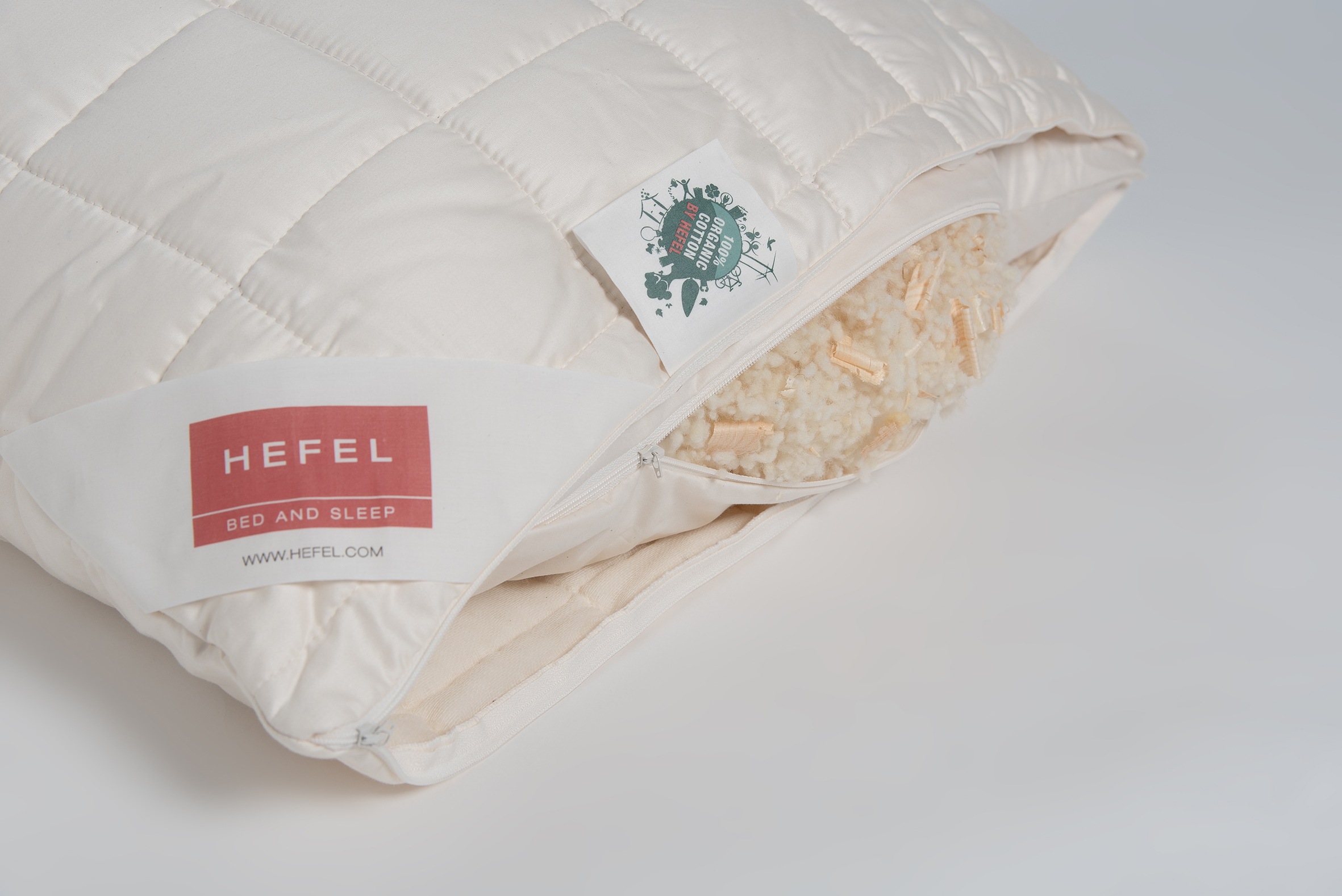 Hefel Kopfkissen »Bio Zirbe«, (1 St.)