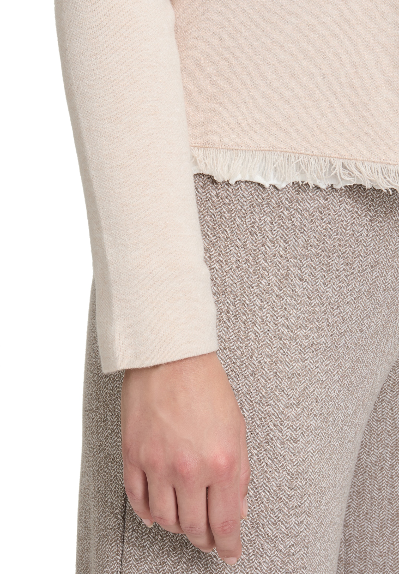 Cartoon Cardigan »Strick-Cardigan mit Fransen«