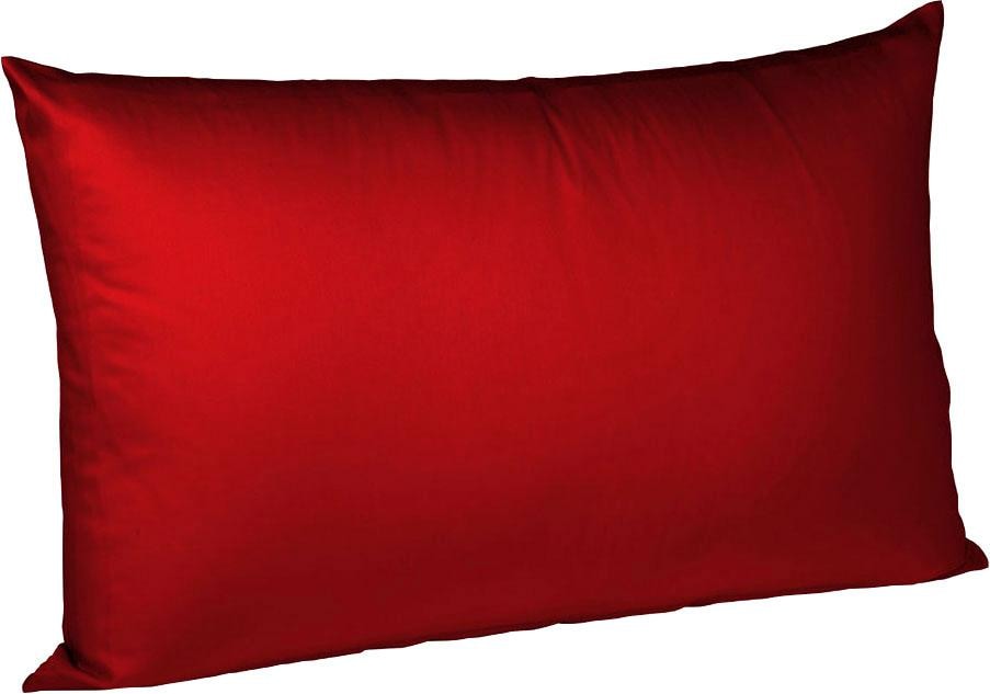 fleuresse Kissenbezug "Colours Mako Satin, 100% Baumwolle, mit Reißverschluss" Mako Satin, glänzend, glatt, Premium Qualität