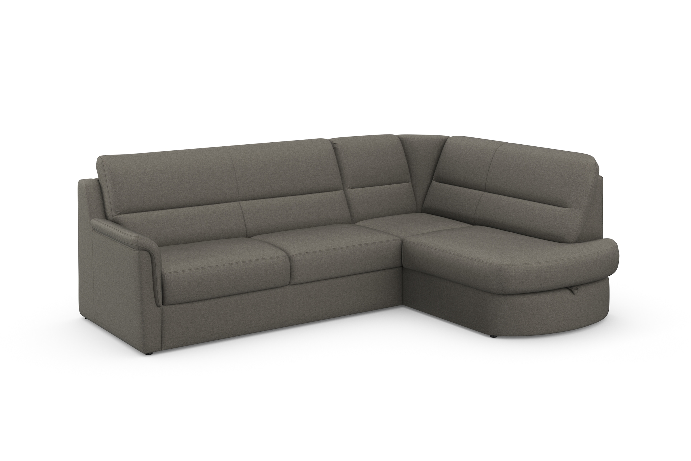 sit&more Ecksofa »Panini L-Form«, wahlweise mit Bettfunktion und Bettkasten