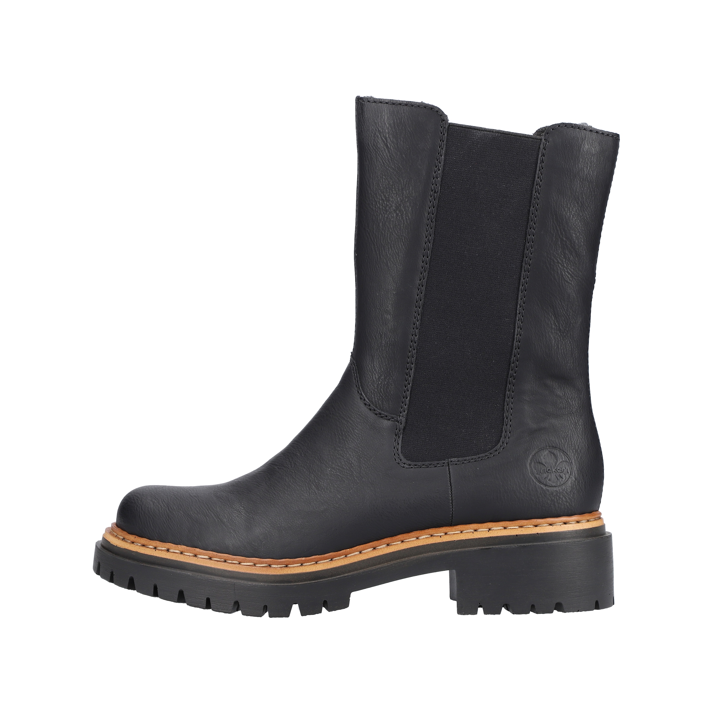Rieker Chelseaboots  Stiefelette, Boots mit breitem Stretch an der Seite