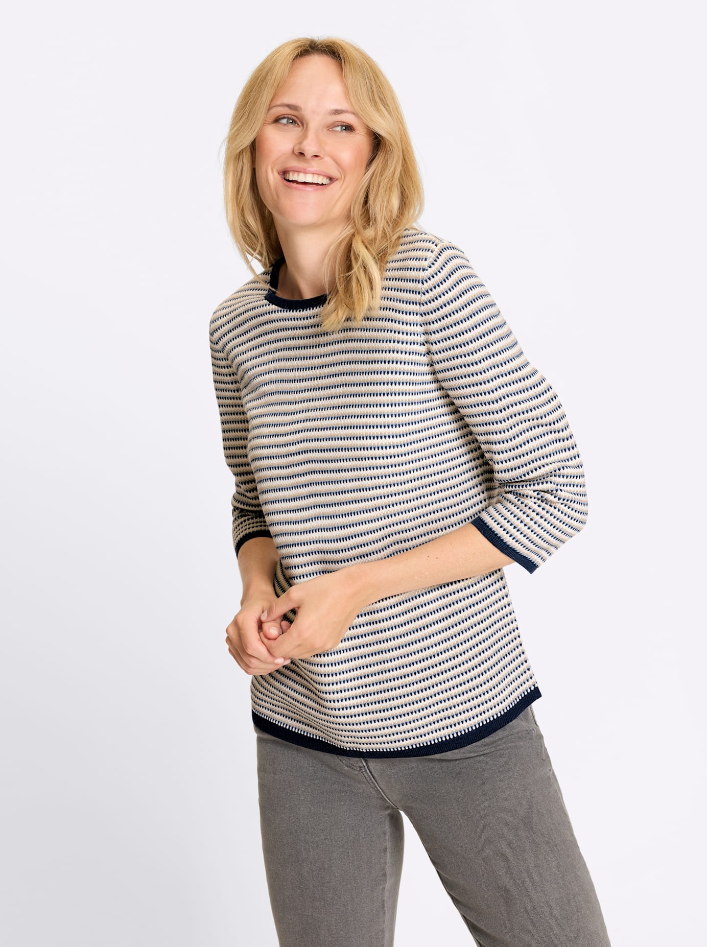 Classic Basics 3/4 Arm-Pullover »Pullover«