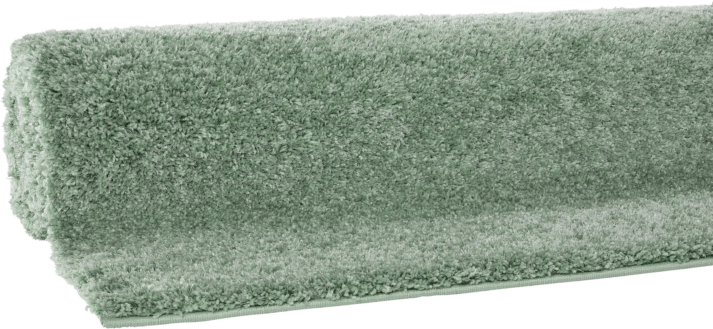 Guido Maria Kretschmer Home&Living Hochflor-Teppich »Cosima«, rechteckig, 30 mm Höhe, Mikrofaser, extra flauschig, weich, pflegeleicht, elegant, Uni