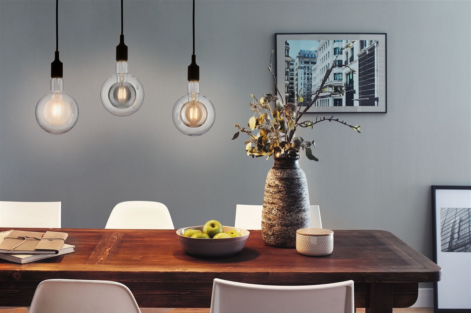 Paulmann LED-Leuchtmittel »G95 Inner Shape 270lm smoke 4W 2700K 230V«, 1 St., Warmweiß
