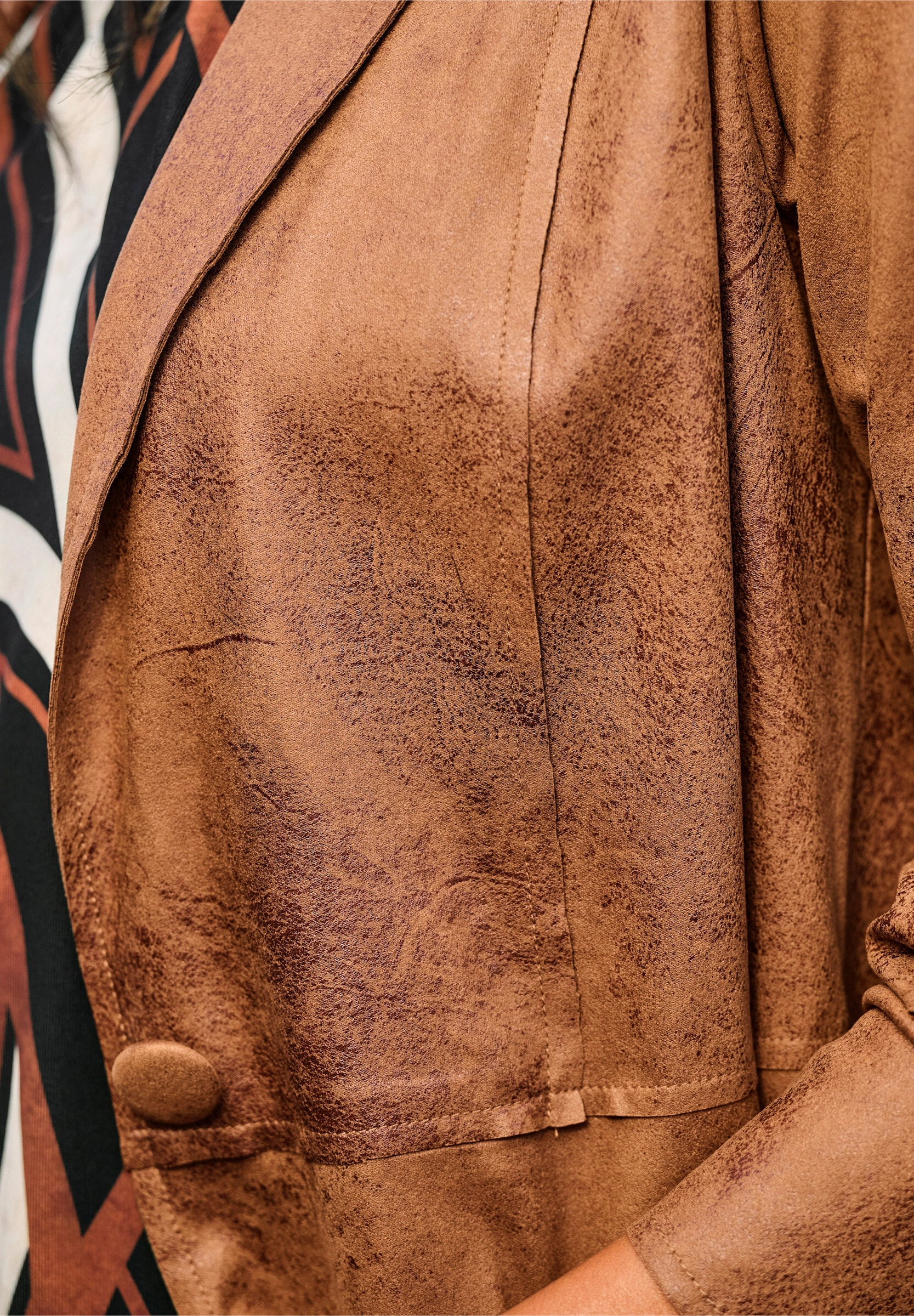 heine Lederimitat-Blazer »Blazerjacke Blazer«