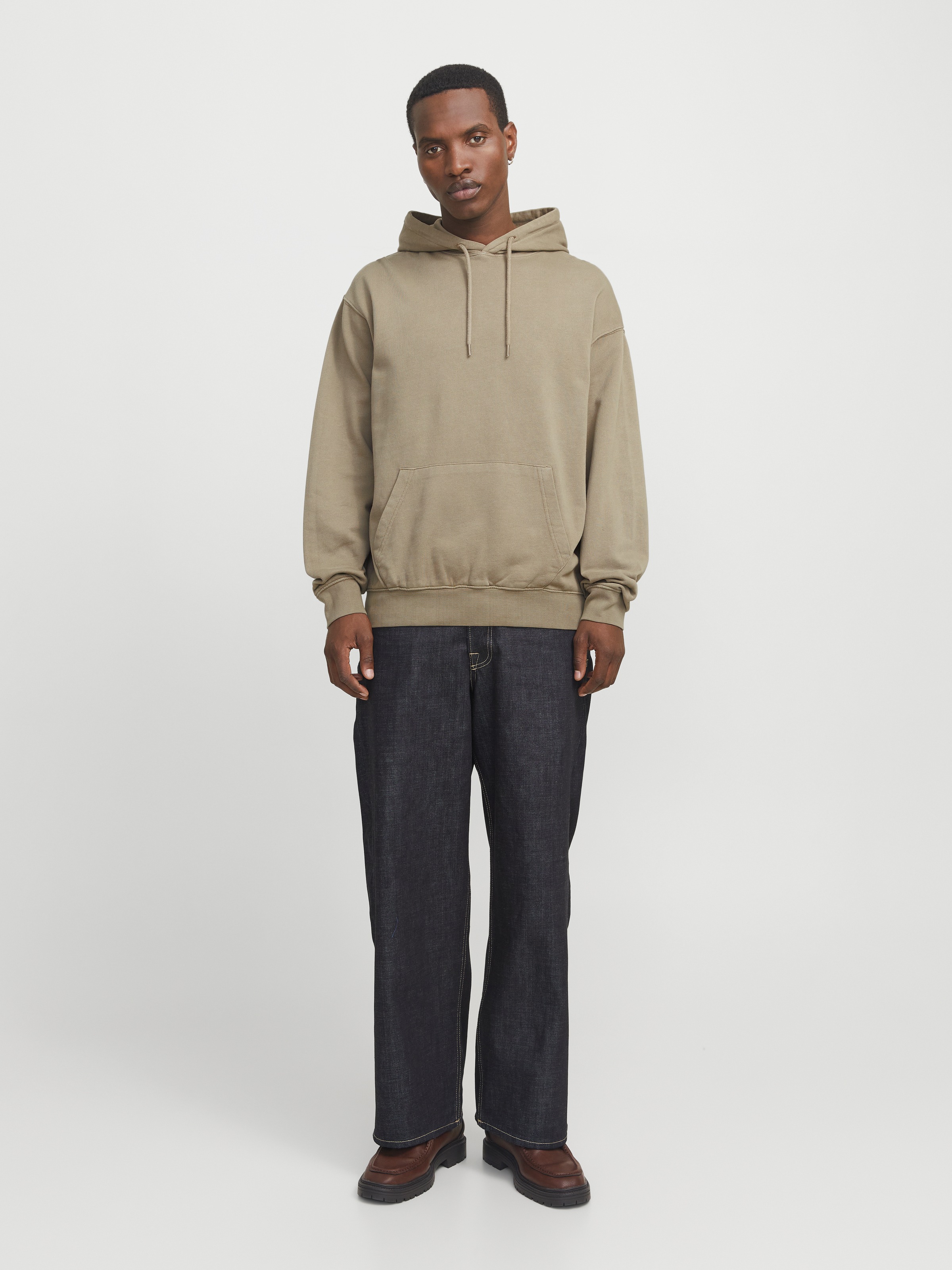 Jack & Jones Kapuzensweatshirt »JJECHARGE FADED SWEAT HOOD NOOS«, mit Kapuze