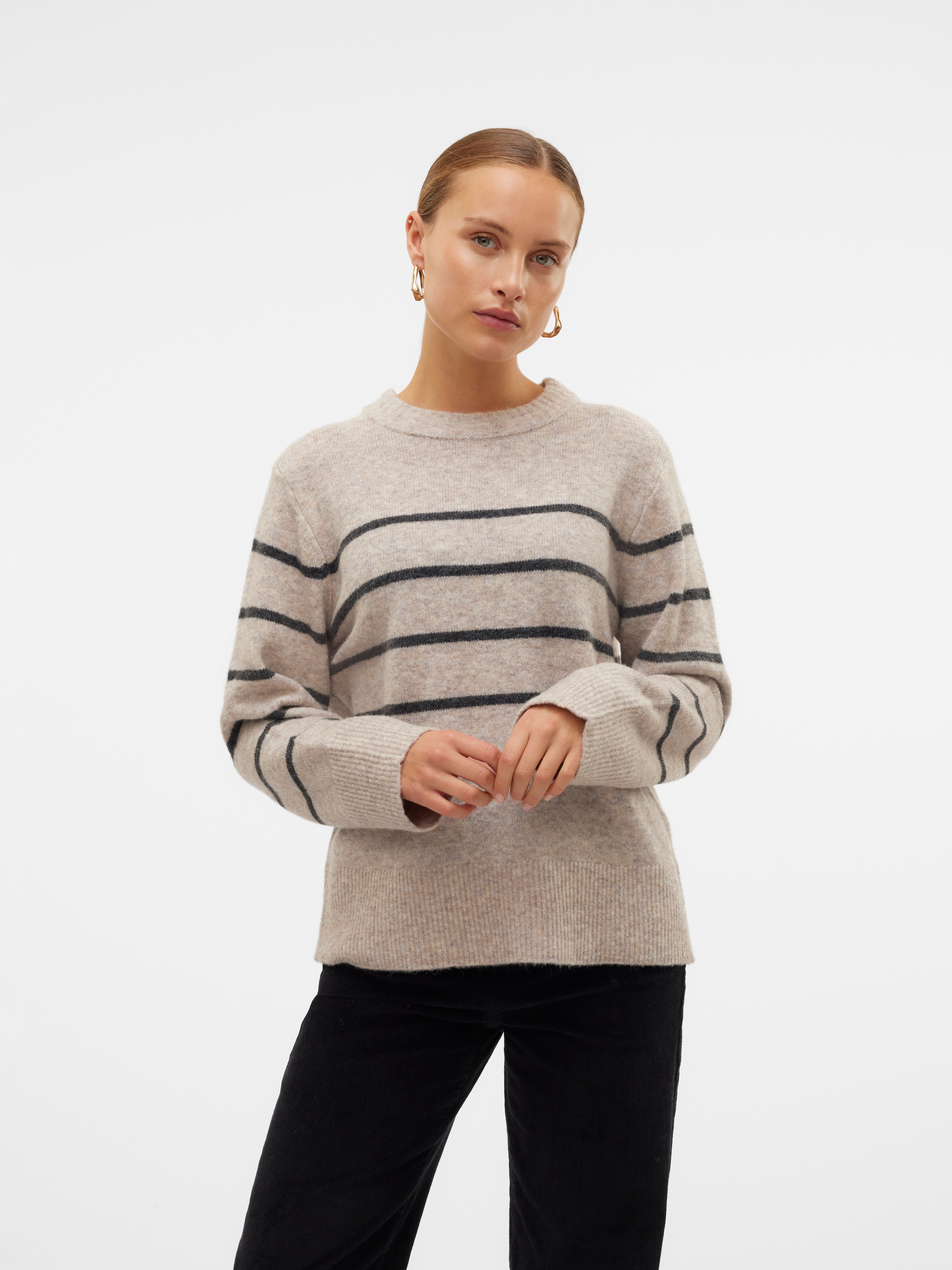 Strickpullover »VMFLAWLESS LS O-NECK PULLOVER GA NOOS«