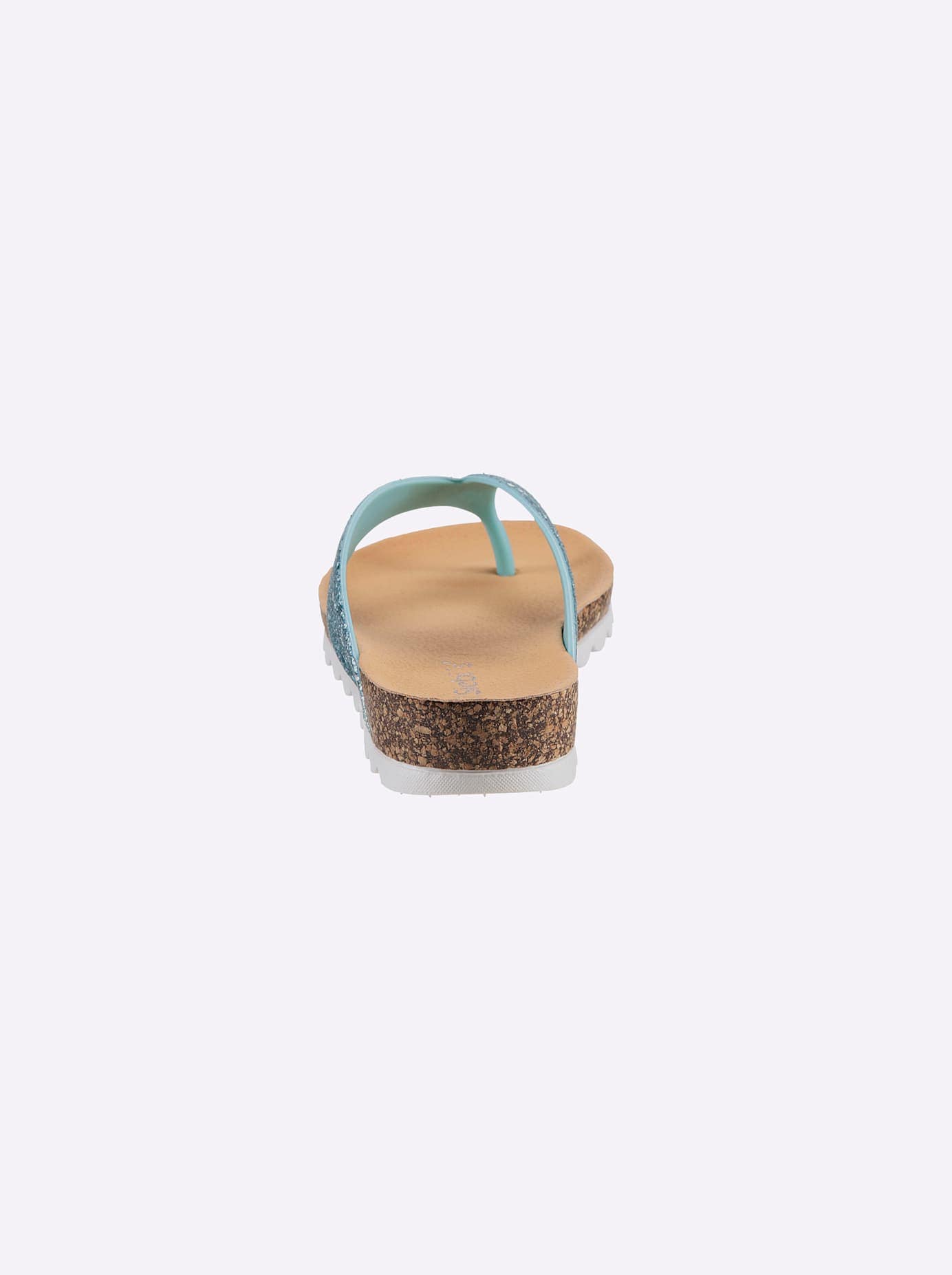 Zehentrenner, Dianette mit Glitzer