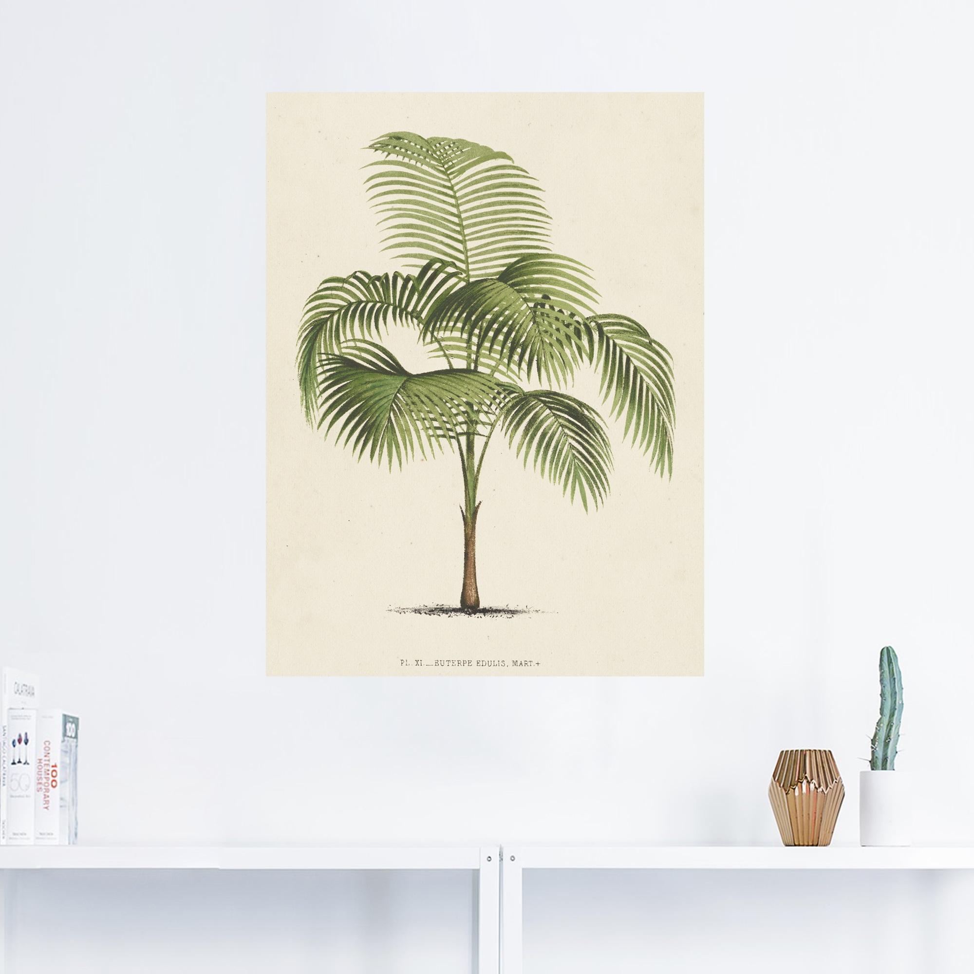 Artland Wandfolie »Palme I«, Pflanzen, (1 St.), selbstklebend