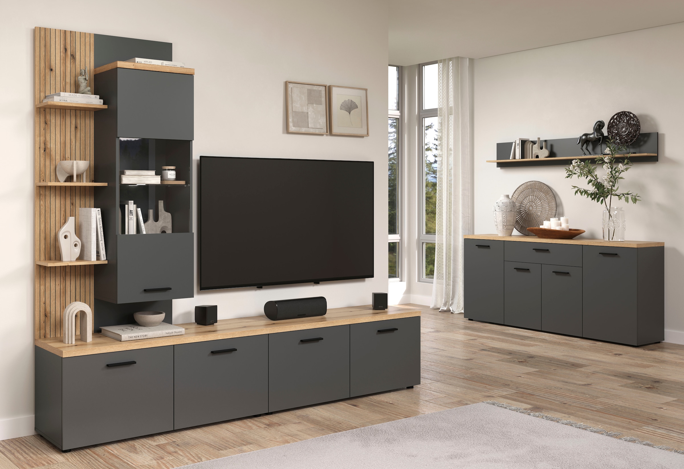 Home affaire Hängevitrine »Bajo« 1 Stk. tlg.