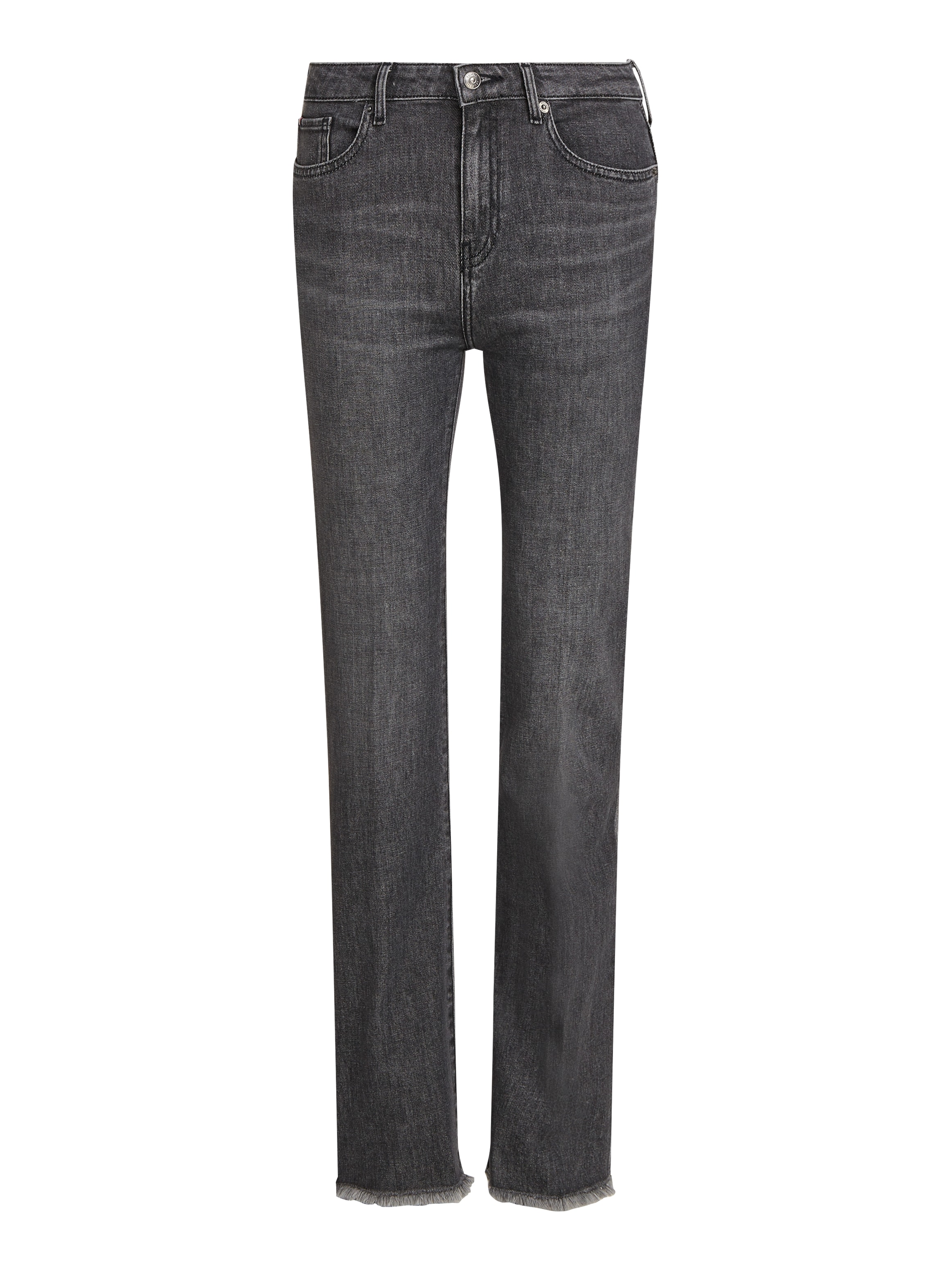 Tommy Hilfiger Bootcut-Jeans »BOOTCUT RW BEA«, mit Leder-Badge