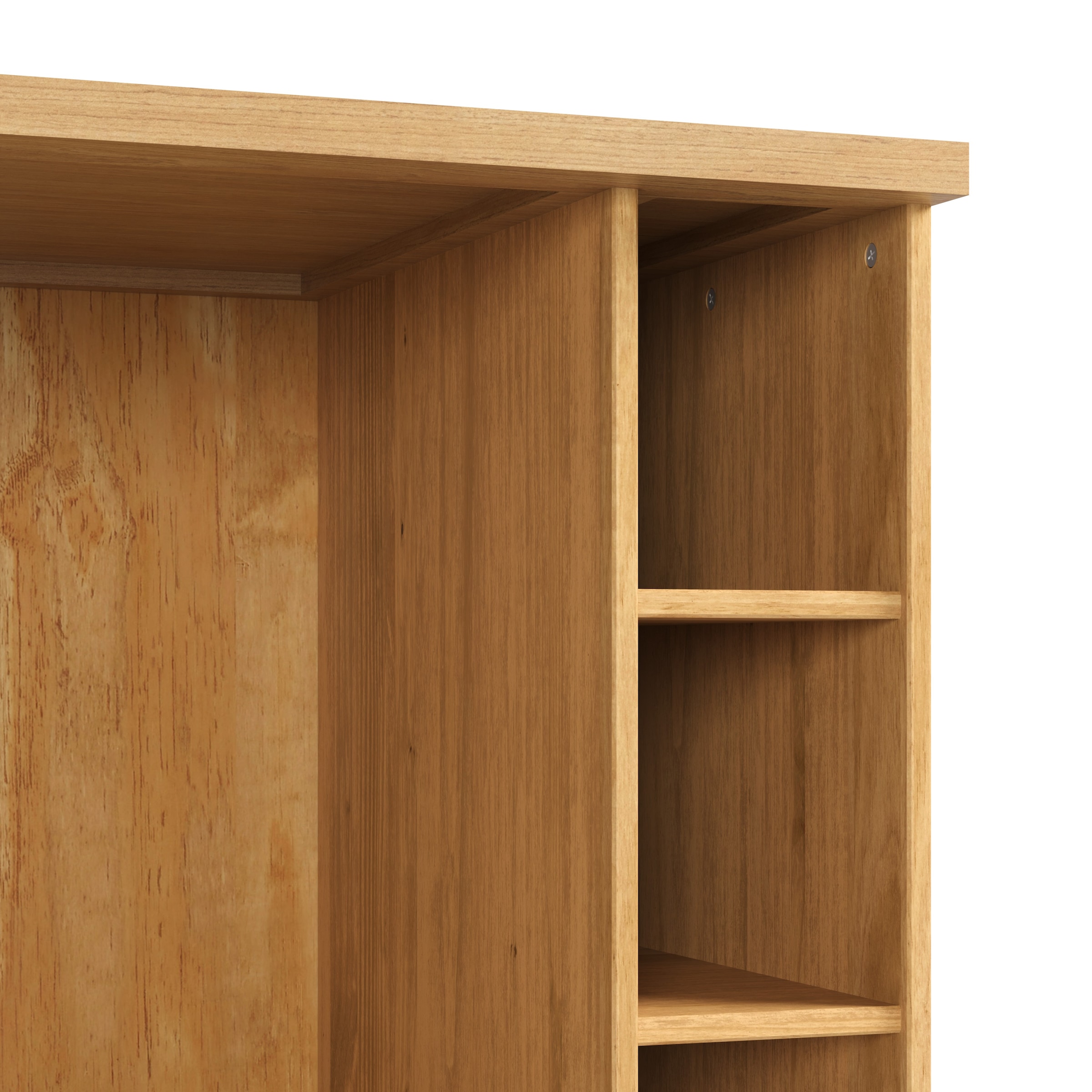 Home affaire Herdumbauschrank »Teramo« Breite 100 cm, seitlich je 3 offene Fächer