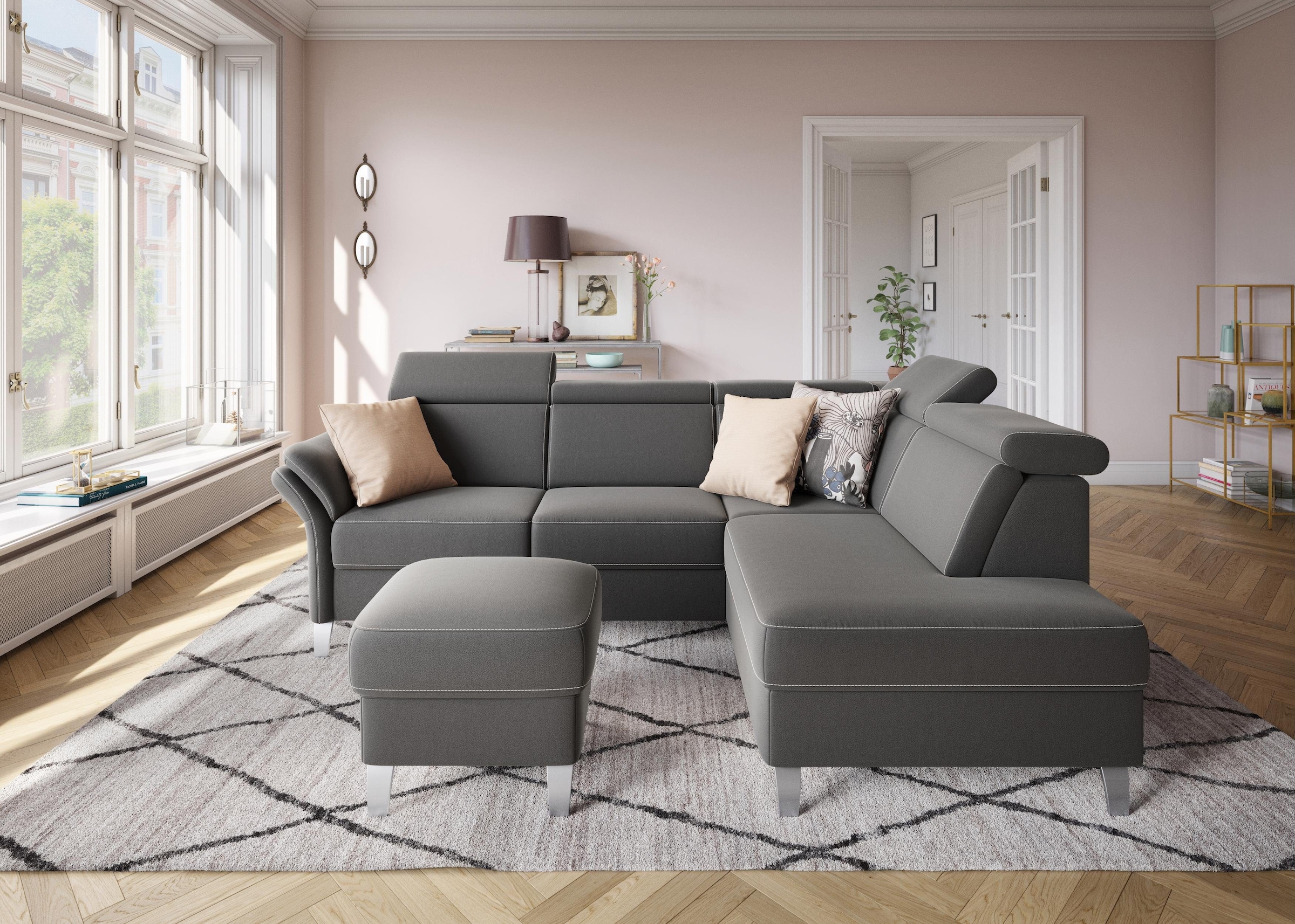 sit&more Hocker »Vincenzo«