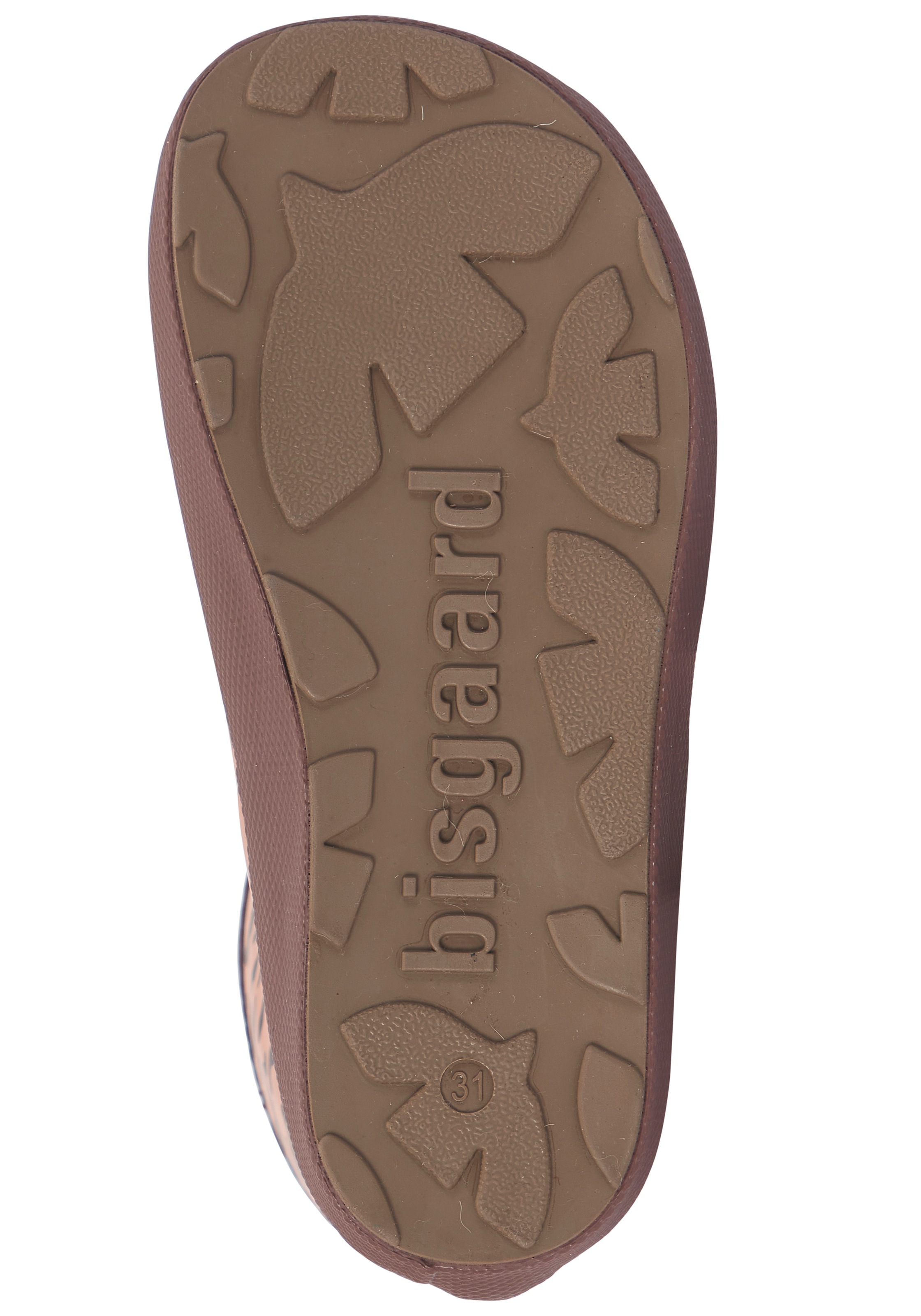 Bisgaard Gummistiefel »barefoot thermo high rubber«  Regenstiefel, Barfuß-Gummistiefel, Größenschablone zum Download