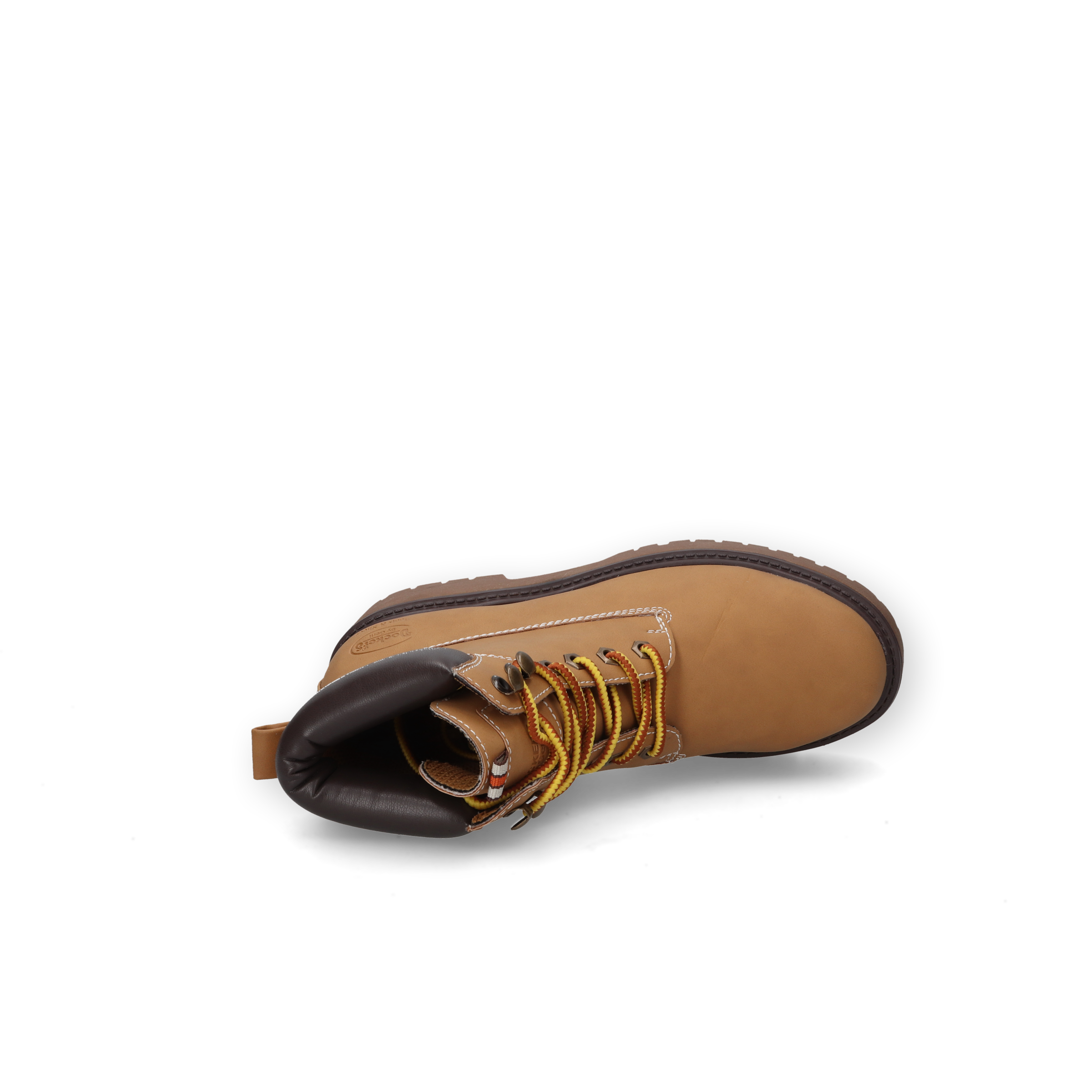 Dockers by Gerli Schnürboots  Workerboots, Schnürstiefelette, Plateauboots mit Ziernähte