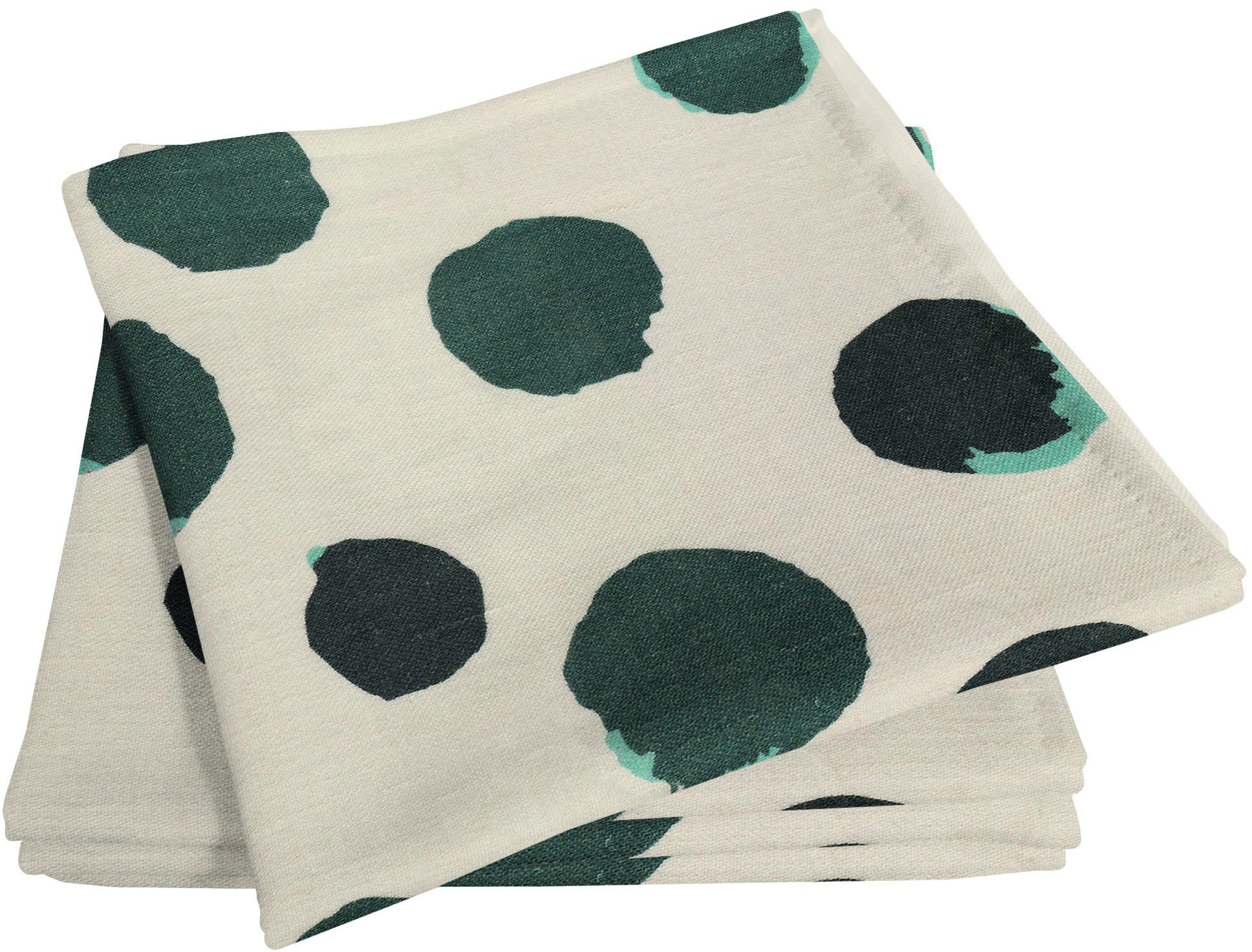 Adam Stoffserviette "Dots" aus Bio-Baumwolle,Made in Germany