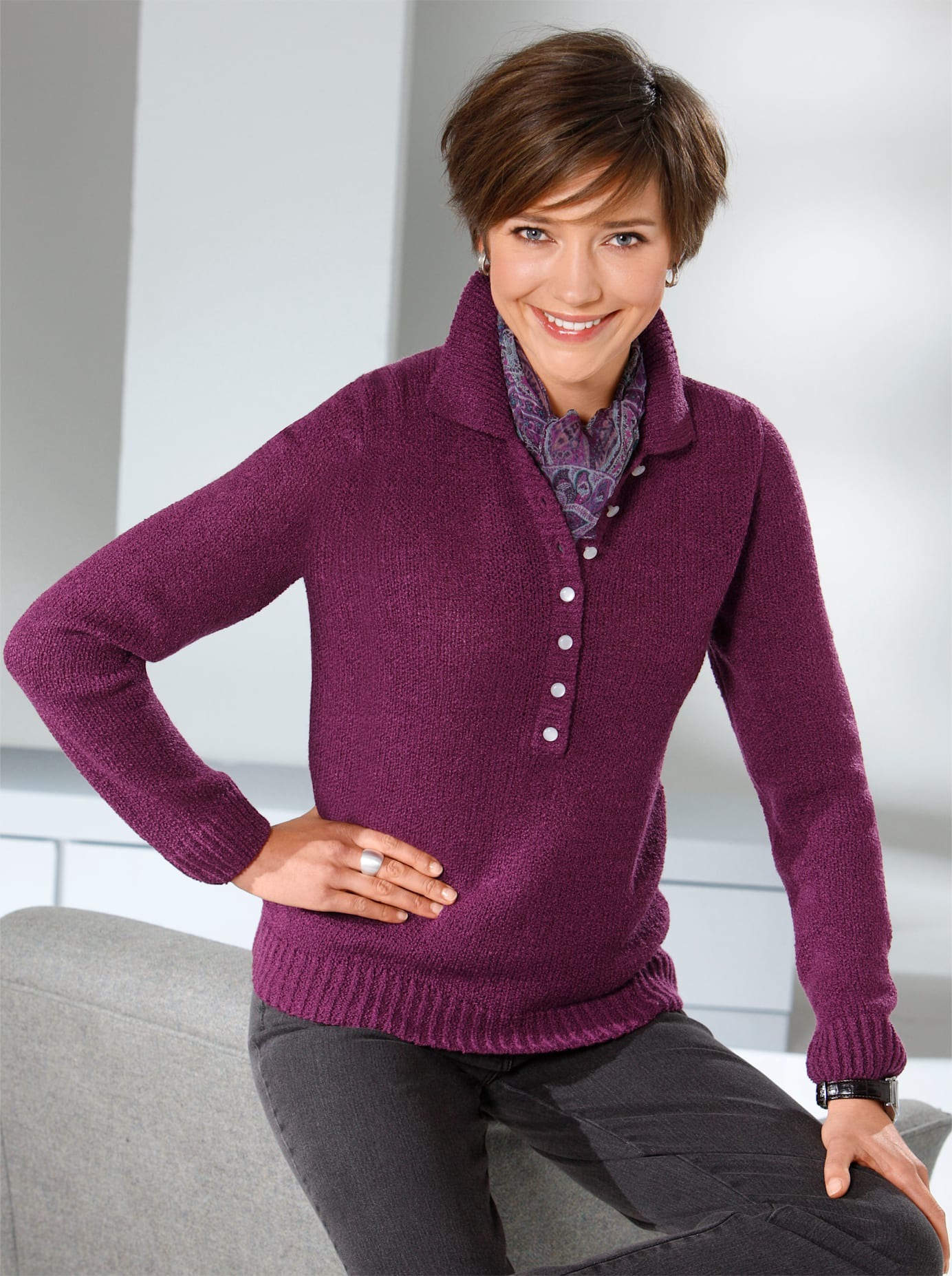 Classic Basics Polokragenpullover »Pullover«