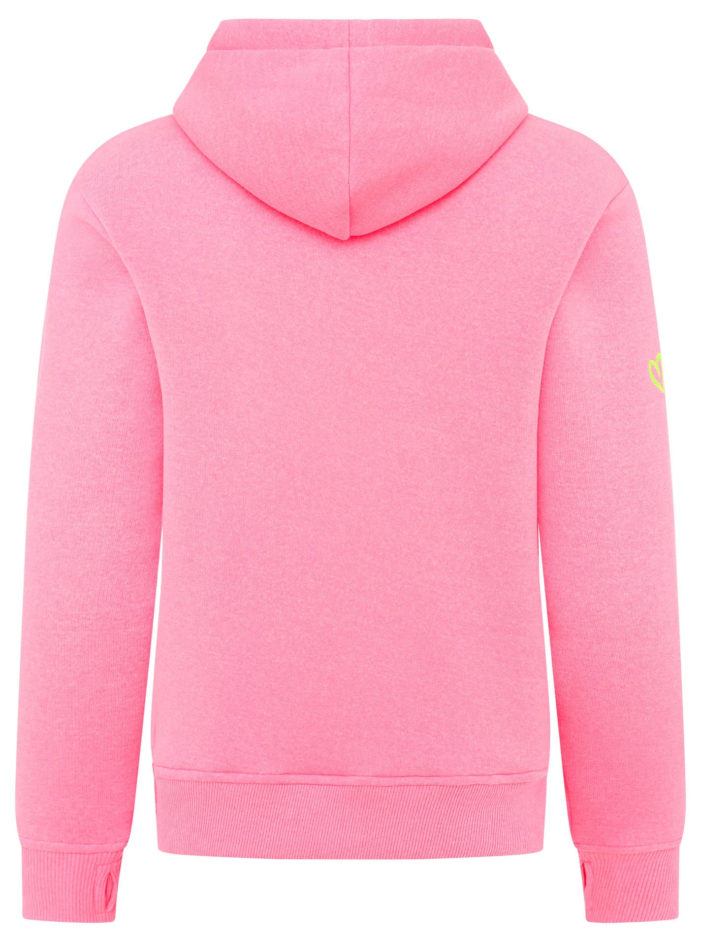 Zwillingsherz Hoodie »"Good Vibes"«, mit guten Vibes, Herzen am Arm und farbiger Stickerei
