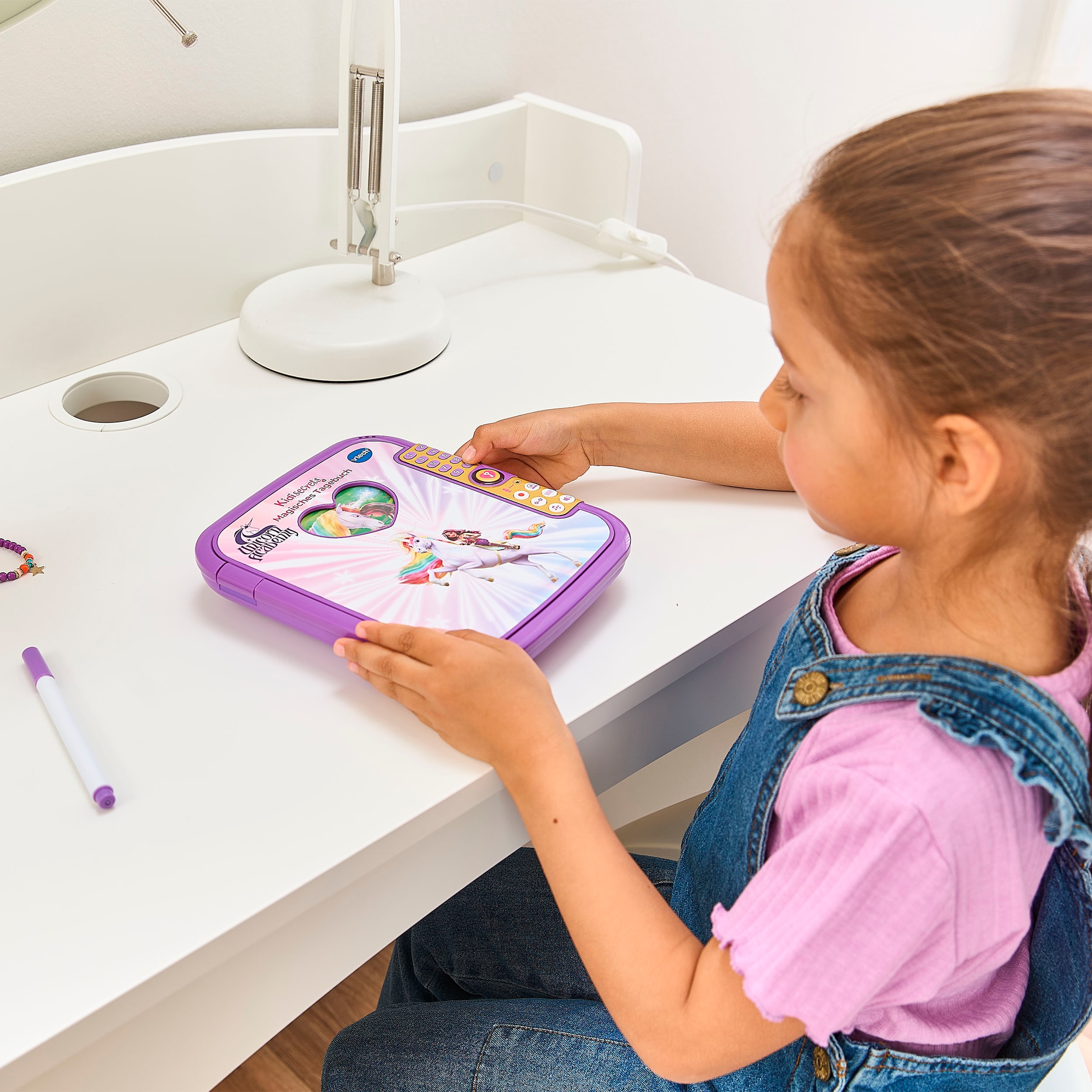 Vtech® Elektronisches Tagebuch »Unicorn Academy - Magisches Tagebuch« mit Licht und Sound