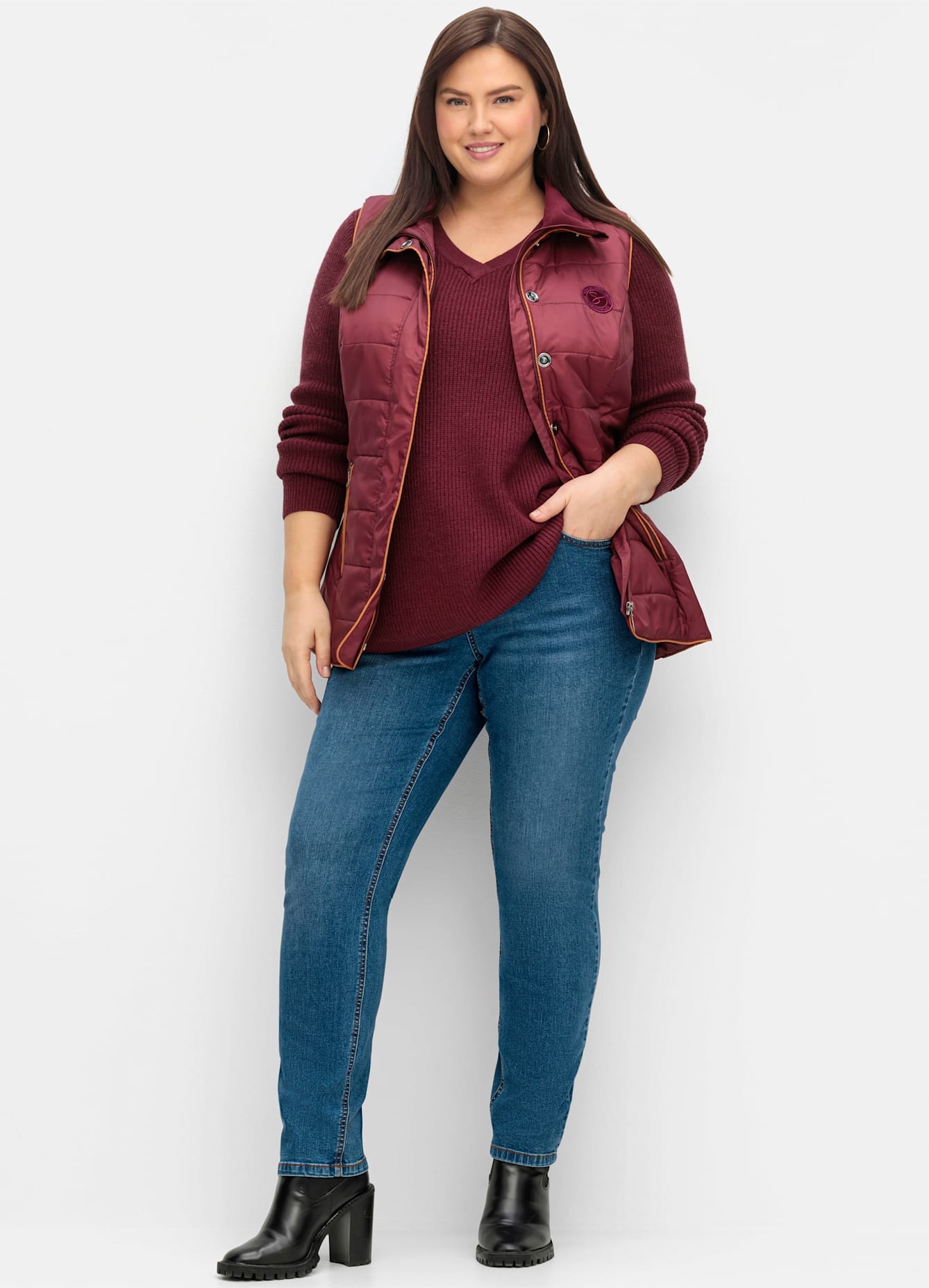 Sheego Bequeme Jeans, (1 tlg.)