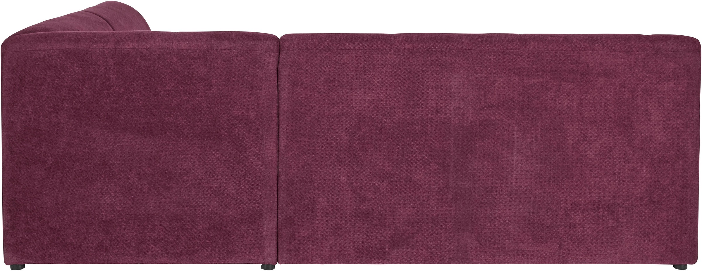 DOMO collection Ecksofa »Topper zeitlos elegant, kompakte Stellmaße, OTTOs Choice, L-Form«, mit Ottomane, wahlweise mit Schlaffunktion
