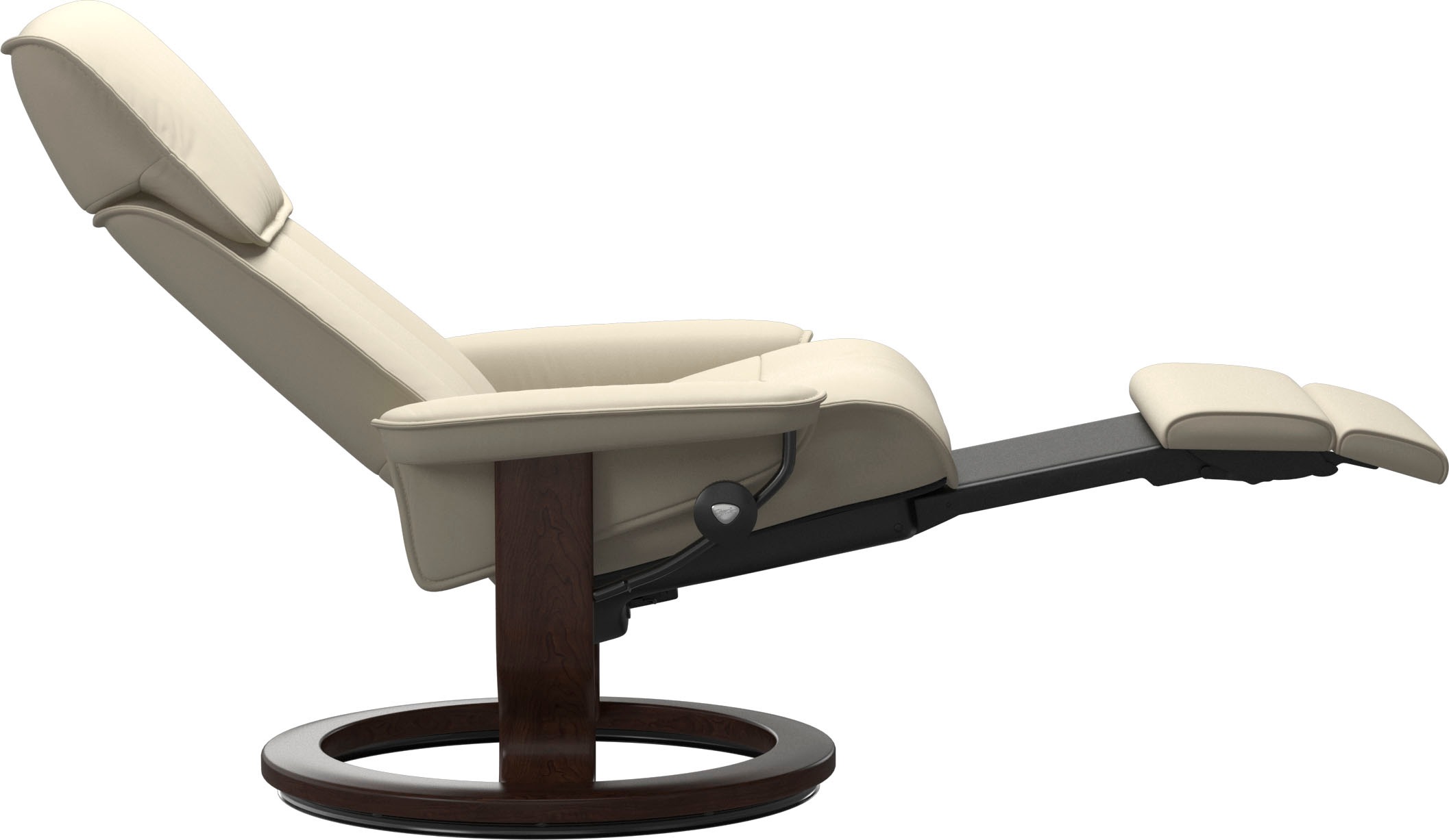 Stressless® Relaxsessel »Admiral«, verstellbar, optional 2-motorisch, Größe M & L, Gestell Braun