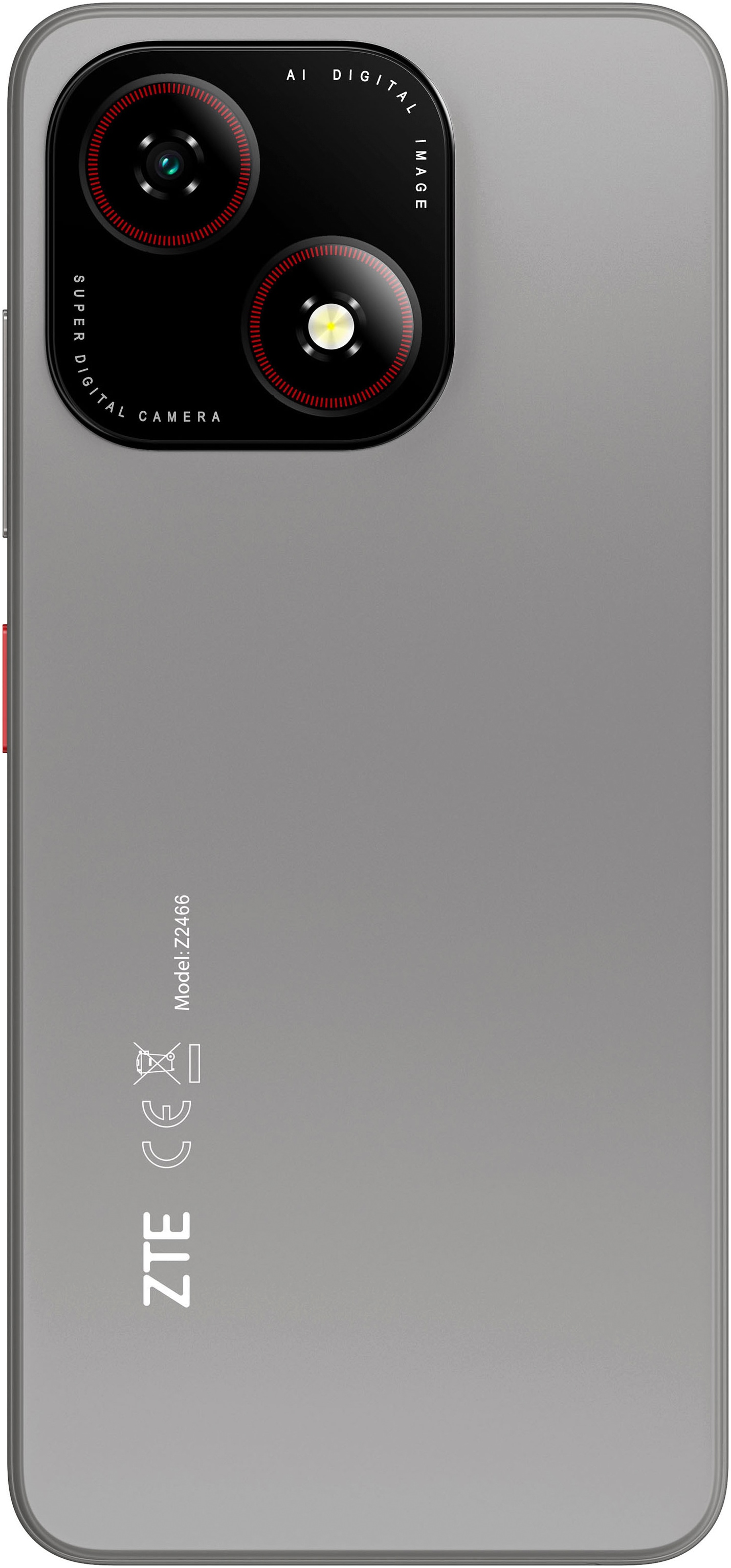 ZTE Smartphone »Blade A35e«, Silvery Gray