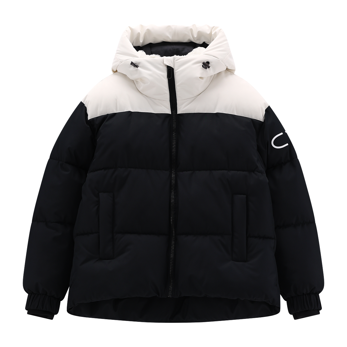 CMP Winterjacke 1 Stk. tlg. mit fester Kapuze, leichtes Material, sportlicher Stil