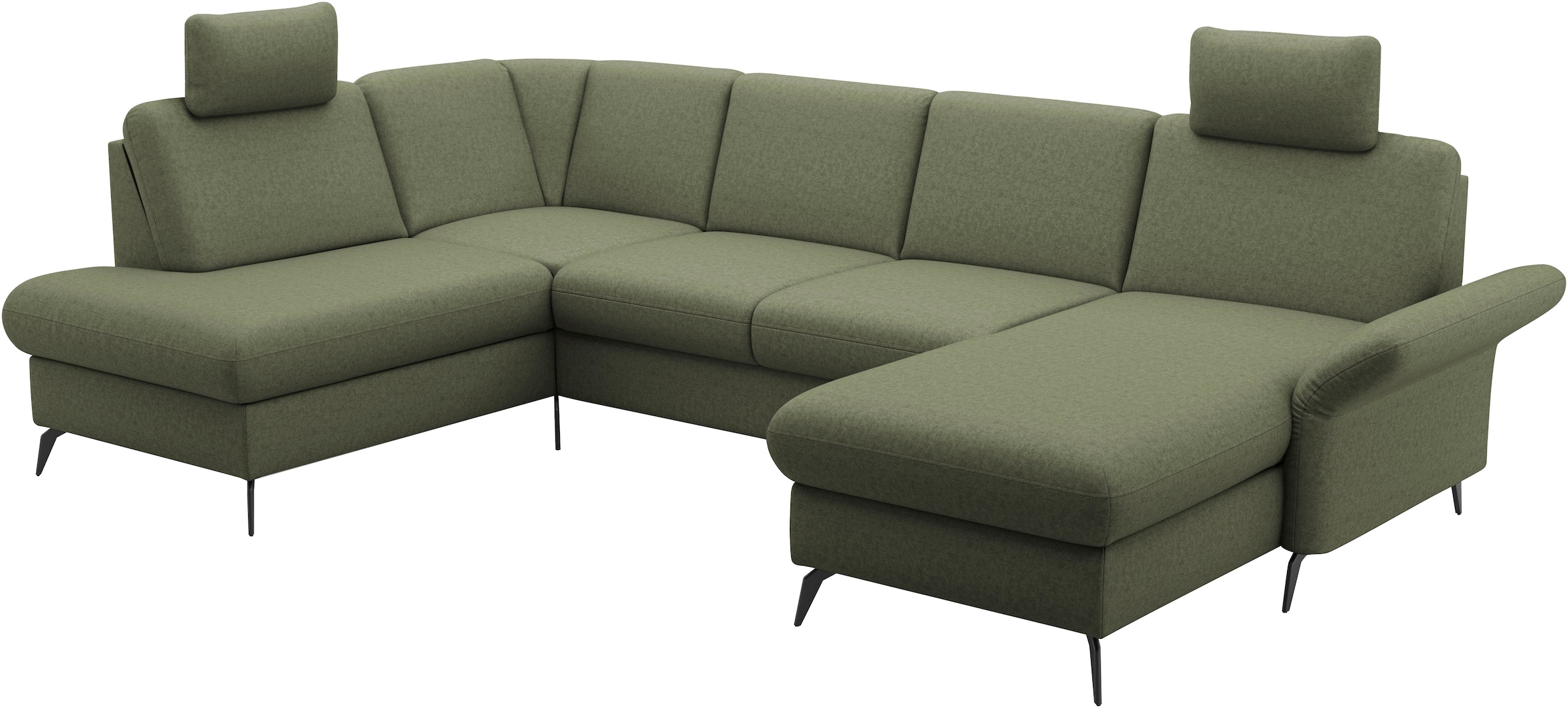 Home affaire Wohnlandschaft »Rochelle« wahlweise mit Bettfunktion, Bettkasten und Armteilverstellung