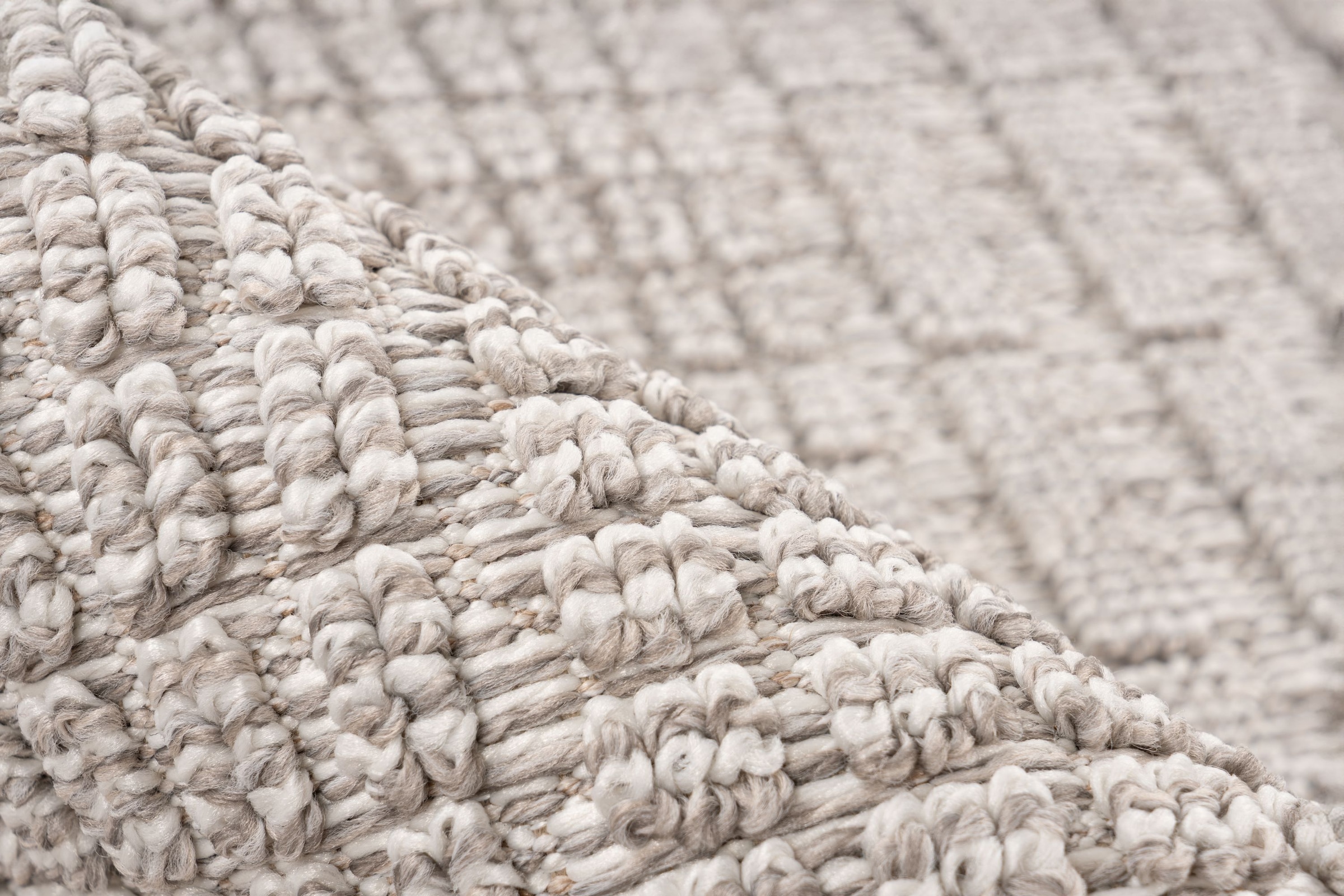 Kayoom Teppich »Reef 125« rechteckig 9 mm Höhe Kurzflor, Struktur, mit Fransen, Wohnzimmer