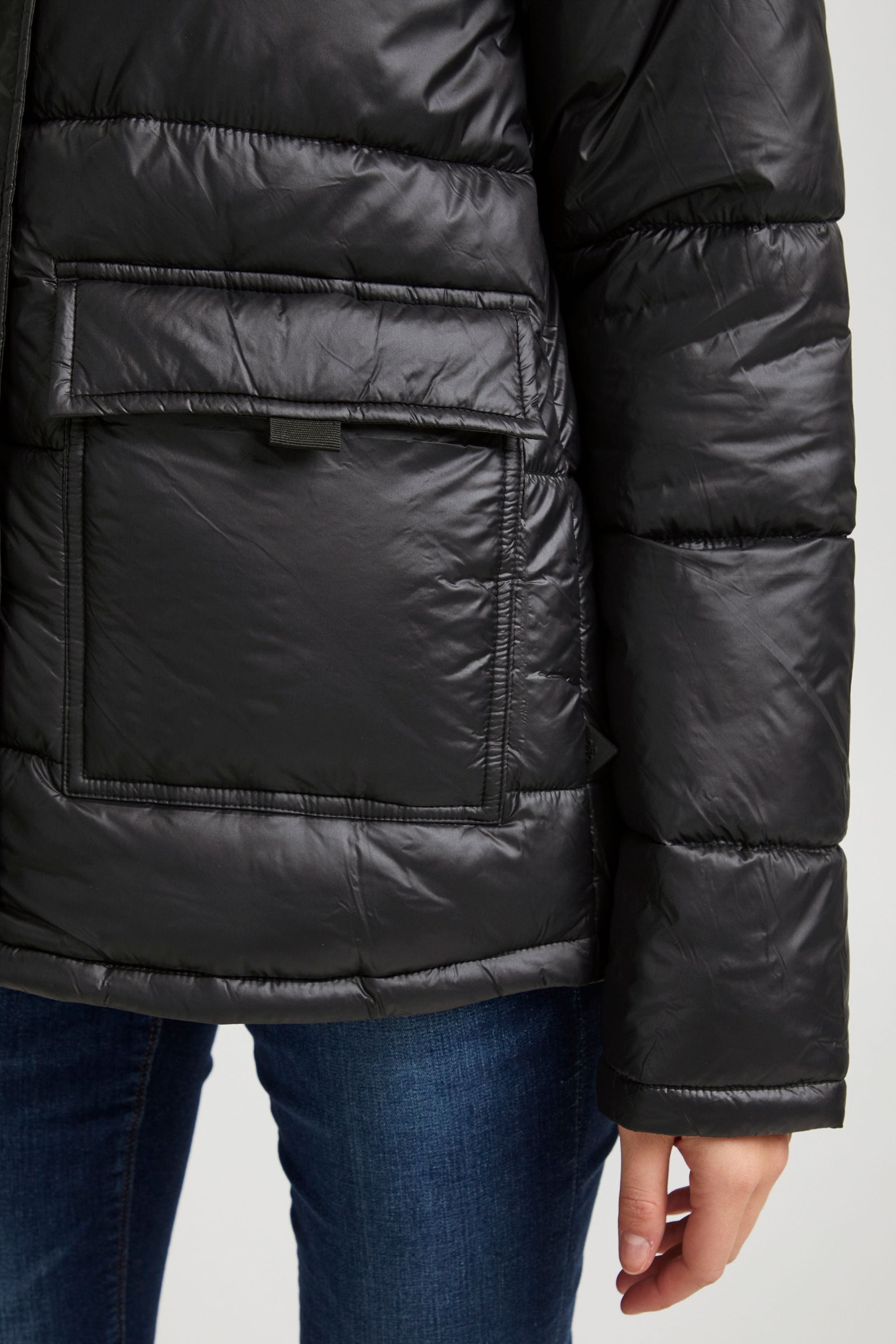 OXMO Winterjacke »Winterjacke OXDilja«, mit Kapuze