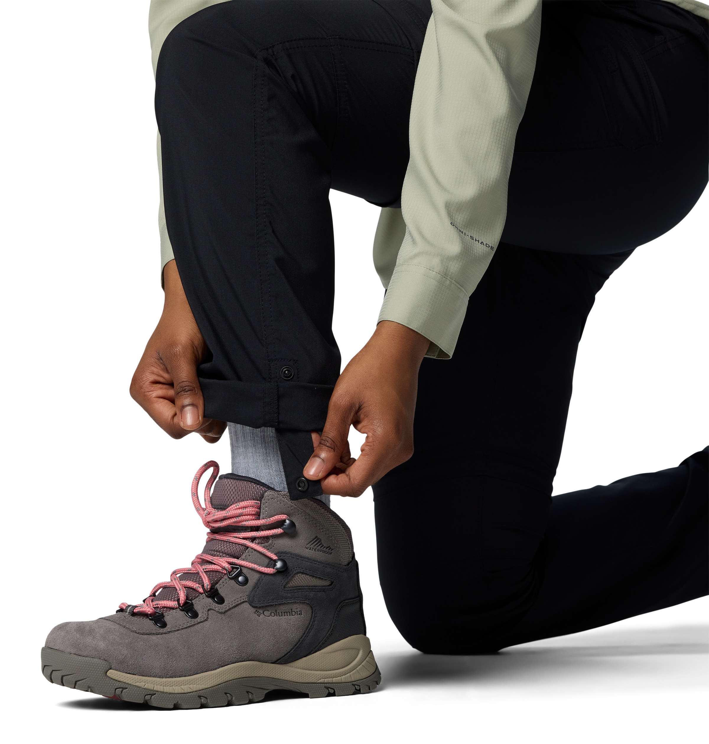 Columbia Outdoorhose »BLACK«, (1 tlg.)