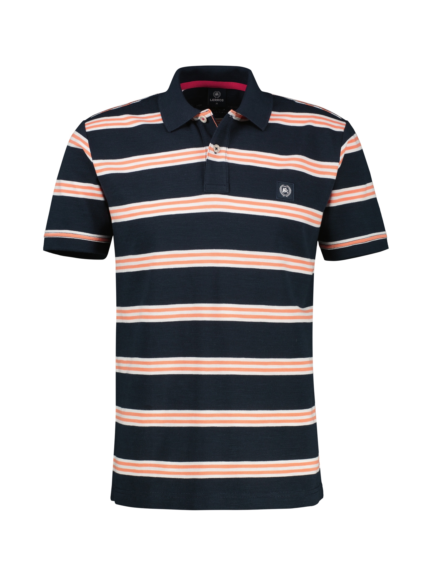 LERROS Poloshirt »LERROS Herren Poloshirt in Rugby-Optik«