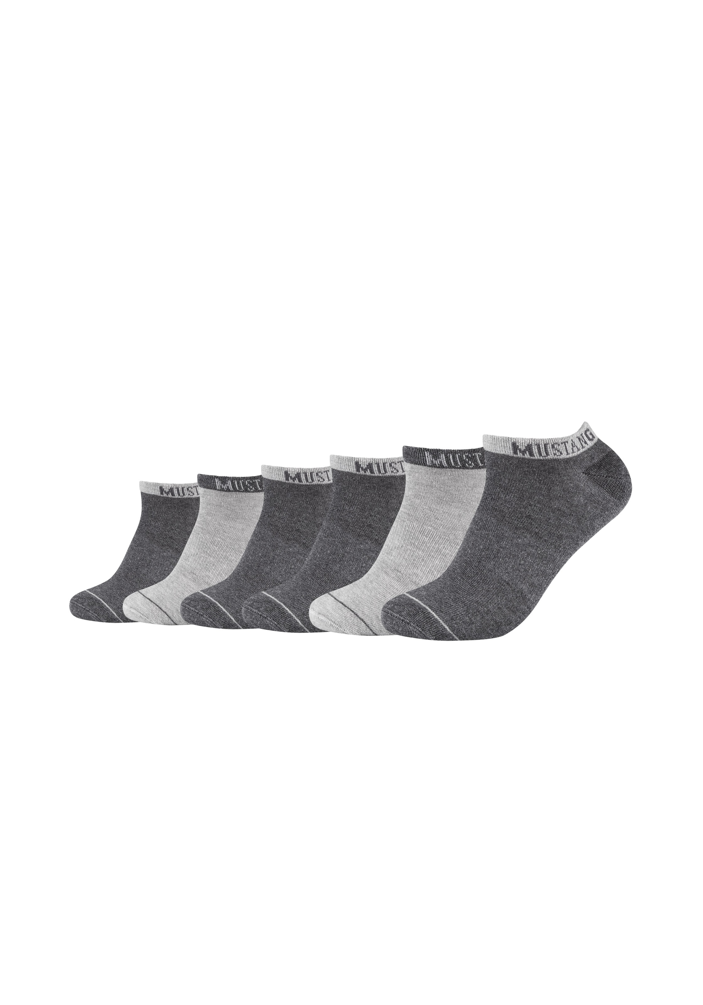 MUSTANG Socken »casual« 6 Paar tlg. mit softem Materialmix