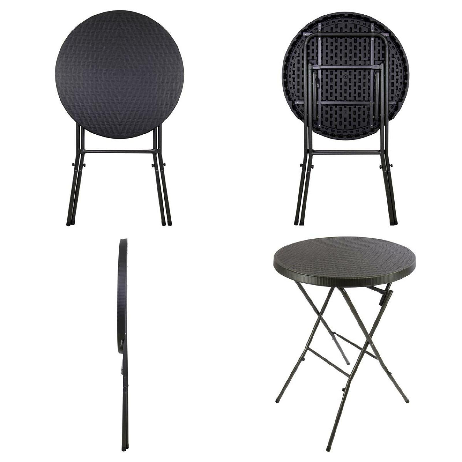 VCM Gartentisch »Partytisch rund klappbar«