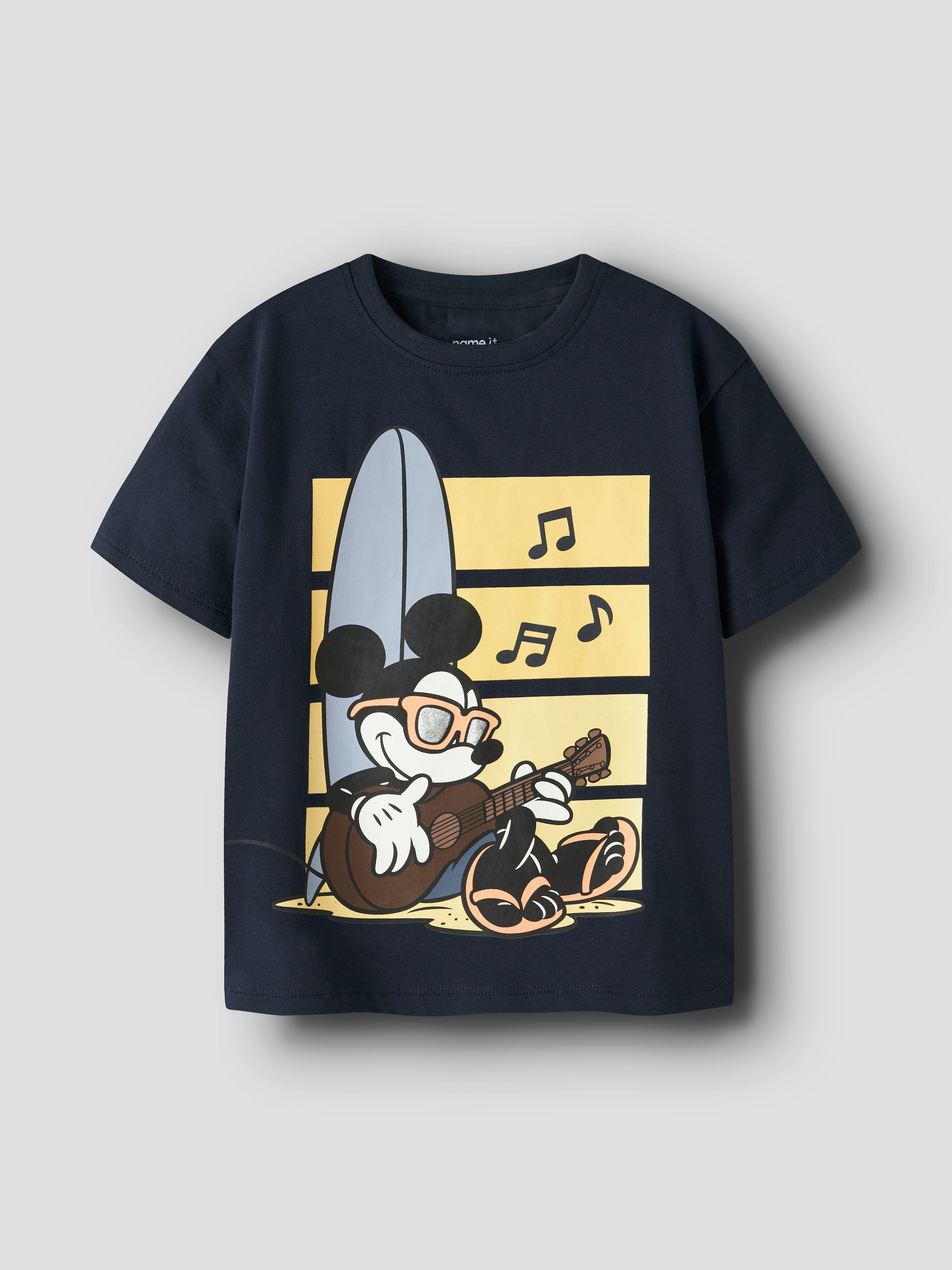 Name It T-Shirt »NMMART MICKEY SS NREG TOP BOX WDI« Baumwollmischung, regular fit