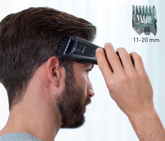 Panasonic Multifunktionstrimmer »ER-GB62-H503«, 3 Aufsätze, 3-in-1 Trimmer für Bart, Haare &Körper