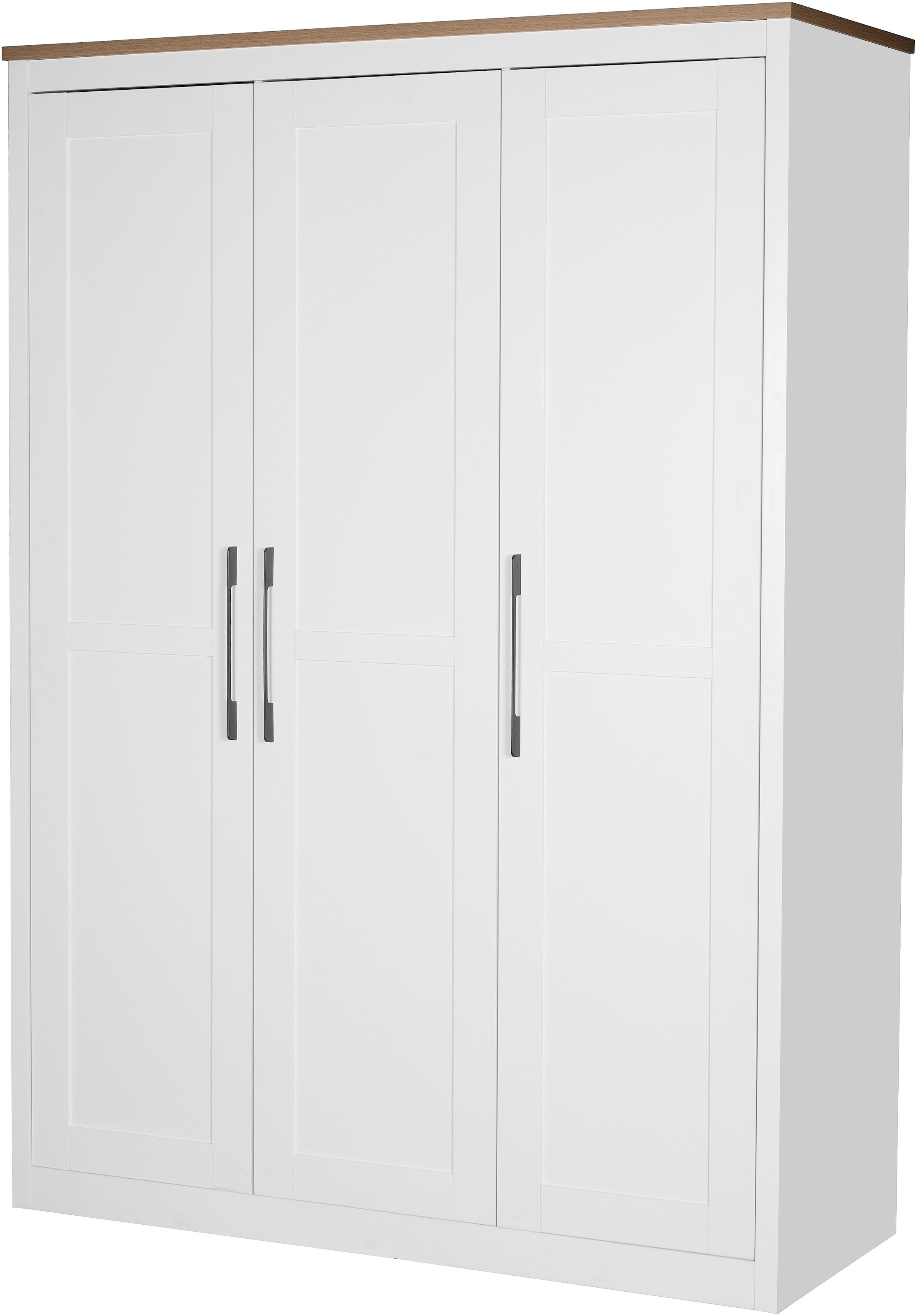 OTTO home Kleiderschrank »Büsum Schlafzimmer Schrank« stabile robuste Bauweise mit optimaler Aufteilung,  Schlafzimmerschrank Landhaus Design Garderobe Schrank Bestseller