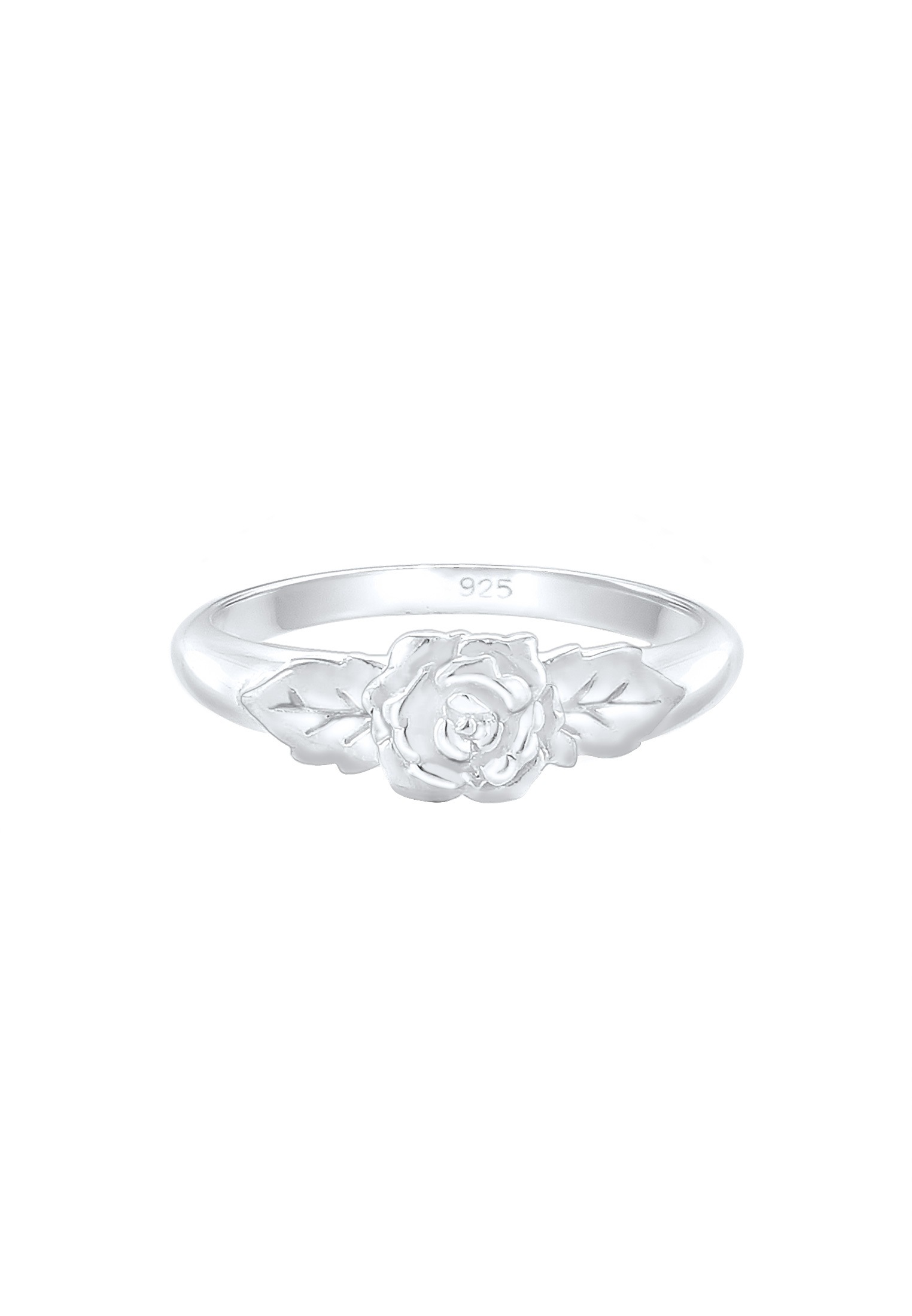 Elli Silberring »Ring Rosenblüte Blume Vintage Look Trend 925 Silber«