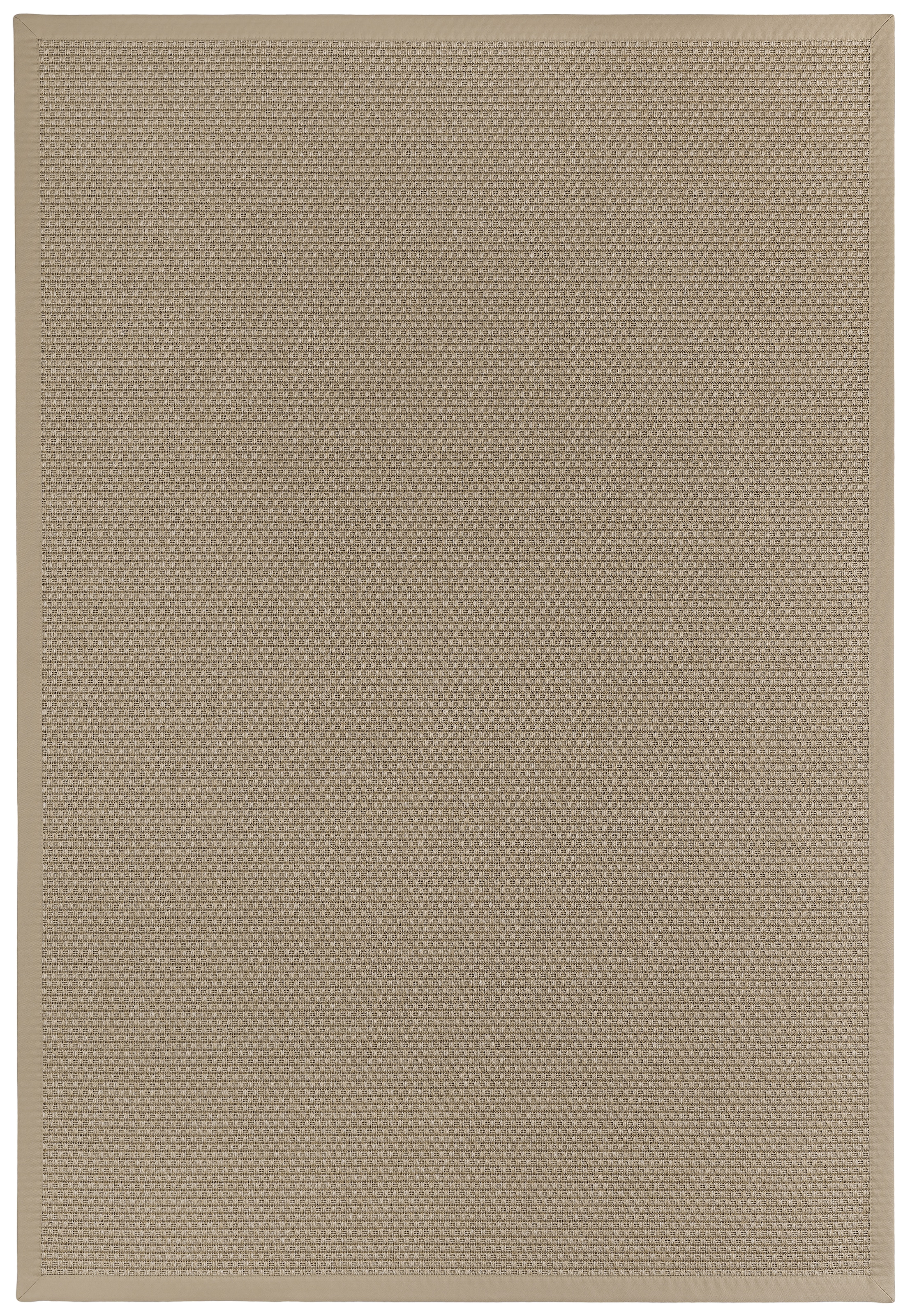 Dekowe Teppich »Basic S2 Karree« rechteckig 10 mm Höhe Sisaloptik, mit Bordüre, In- und Outdoor geeignet