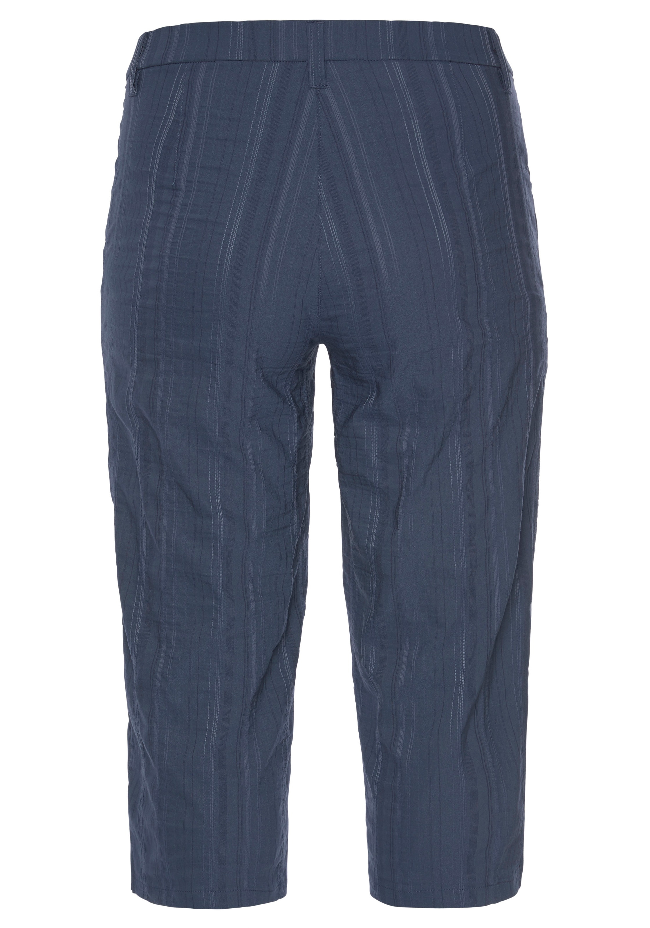KjBRAND Caprihose »Babsie: bequemer Oberschenkel«, mit Strukturmuster
