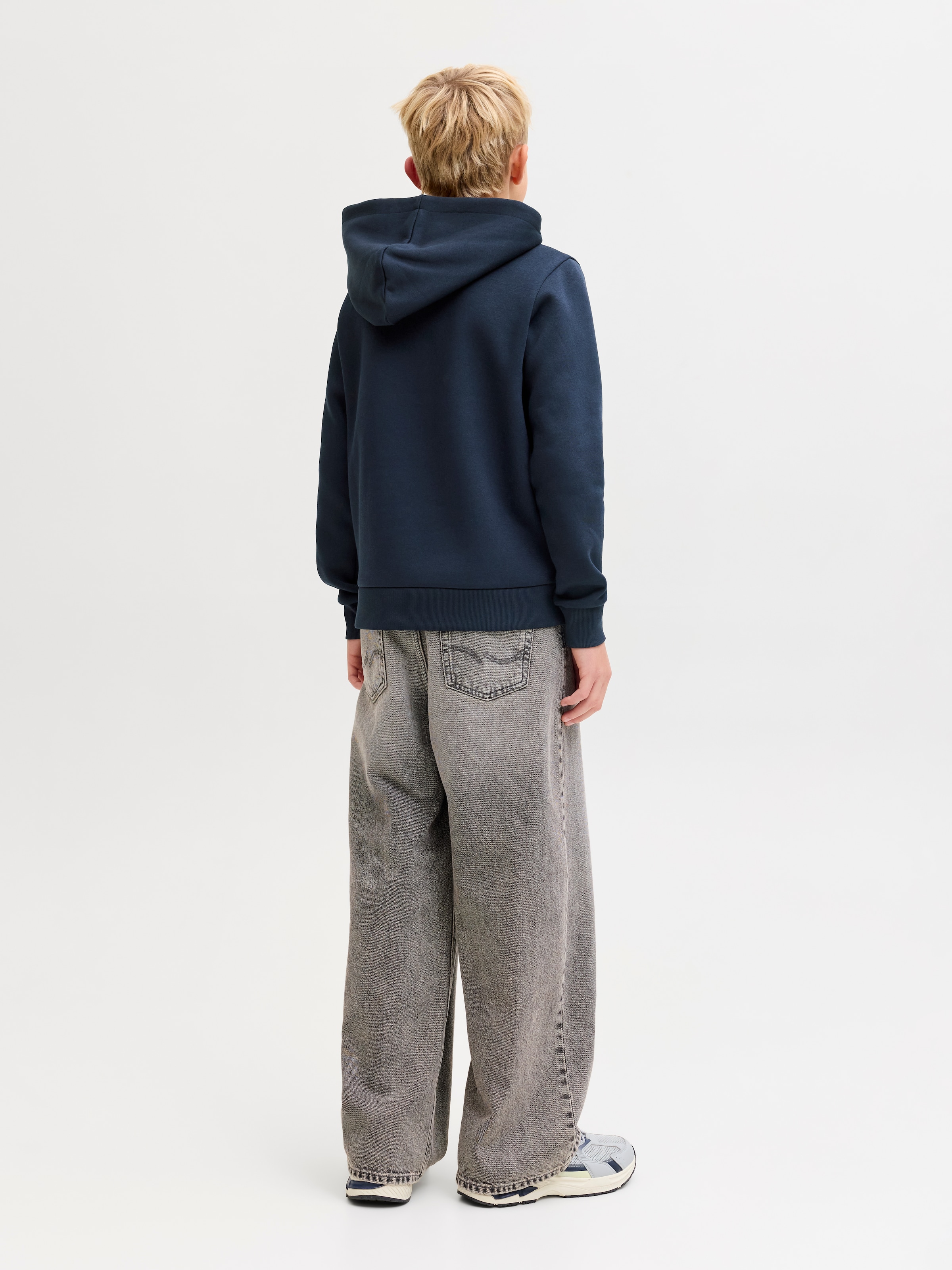 Jack & Jones Junior Kapuzensweatshirt »JJELOGO SWEAT HOOD 2 COL AW25 NOOS JNR«
