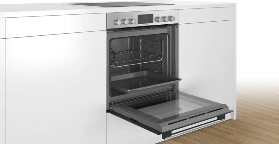 BOSCH Elektro-Herd-Set »HND411LR62«, mit Teleskopauszug nachrüstbar