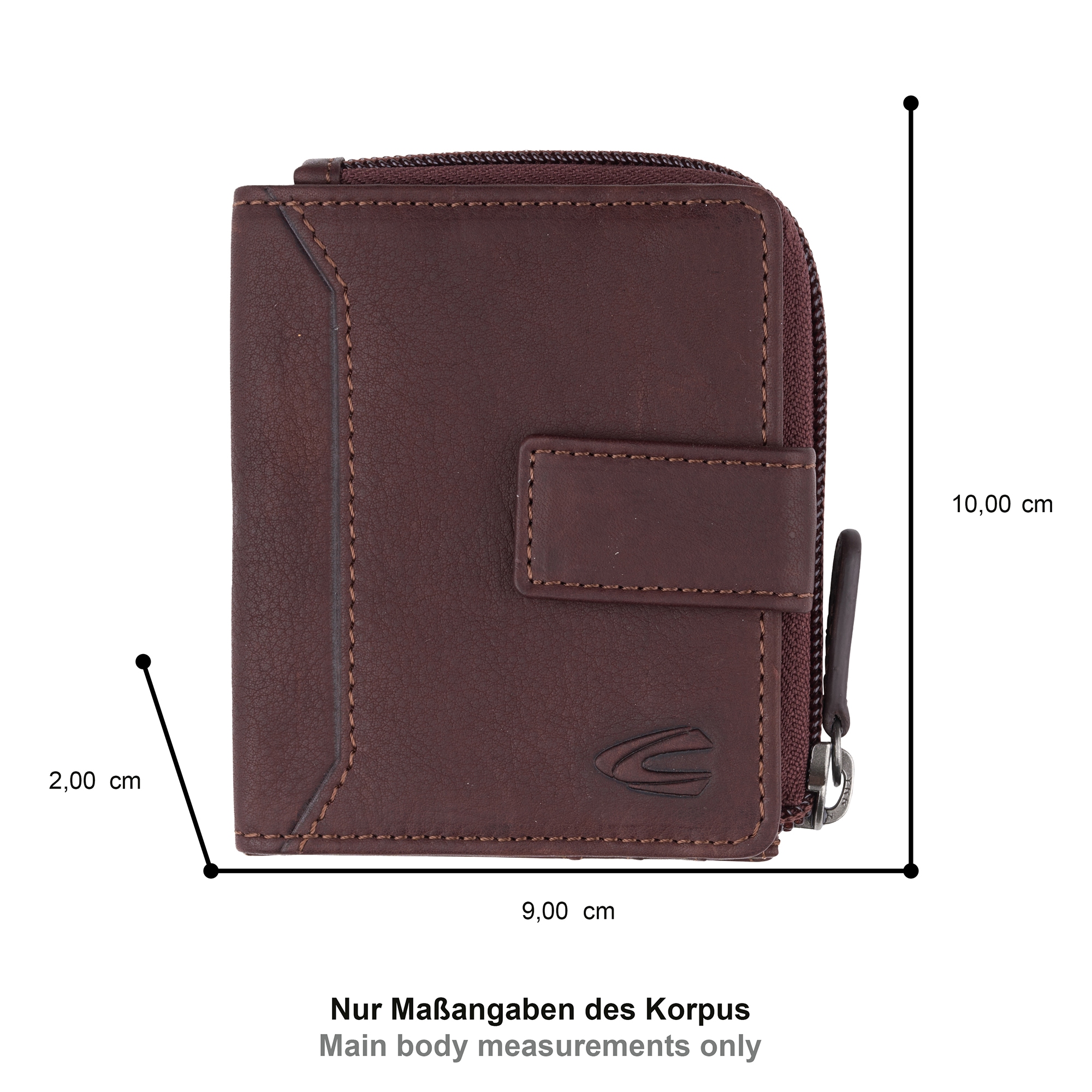 camel active Geldbörse »Ocean« aus wasserweisendem Echtleder, vielen Verstauoptionen und RFID-Schutz