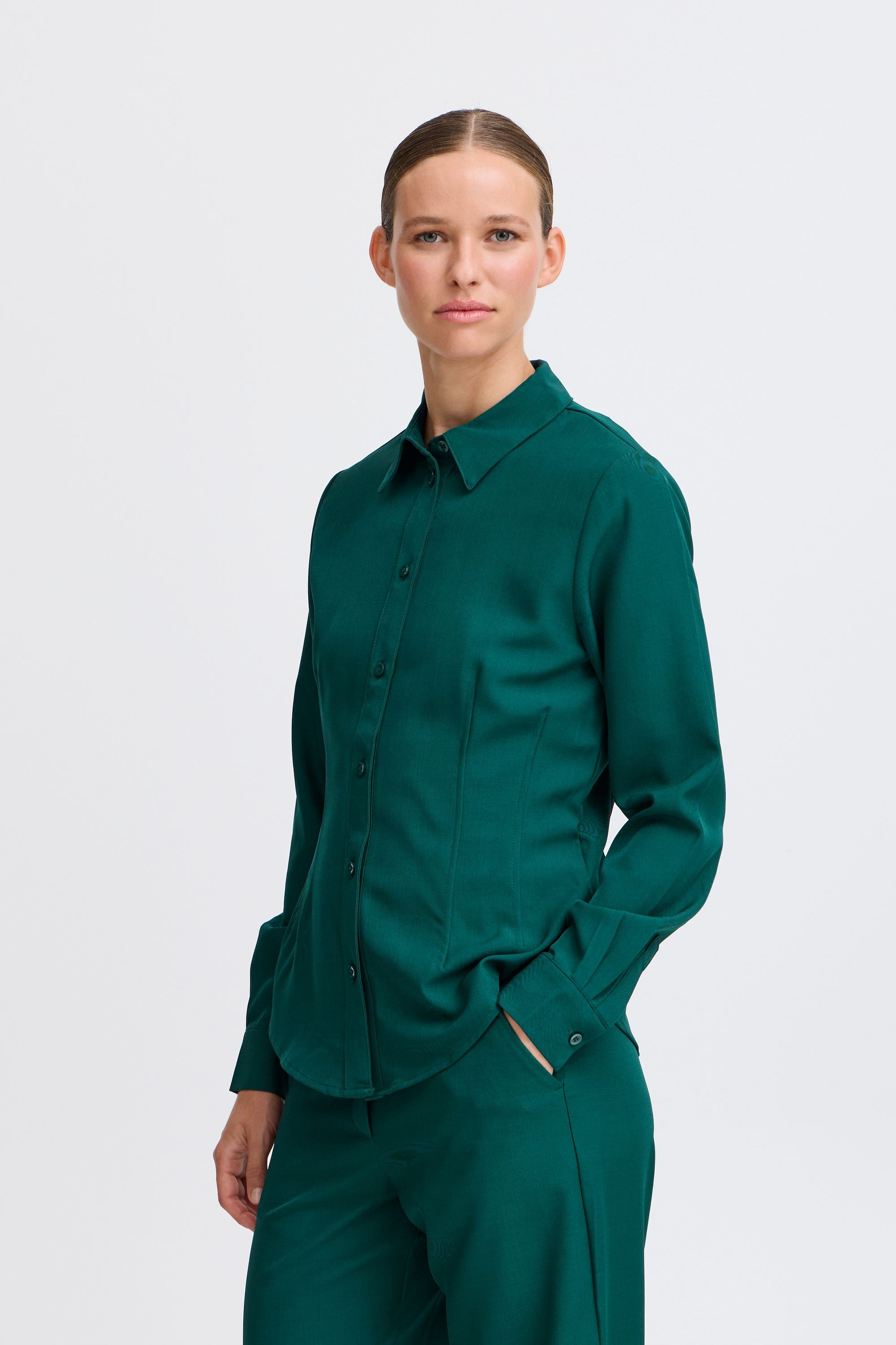 b.young Tunika »Langarmbluse BYMMMIDDE SHORT SHIRT -«