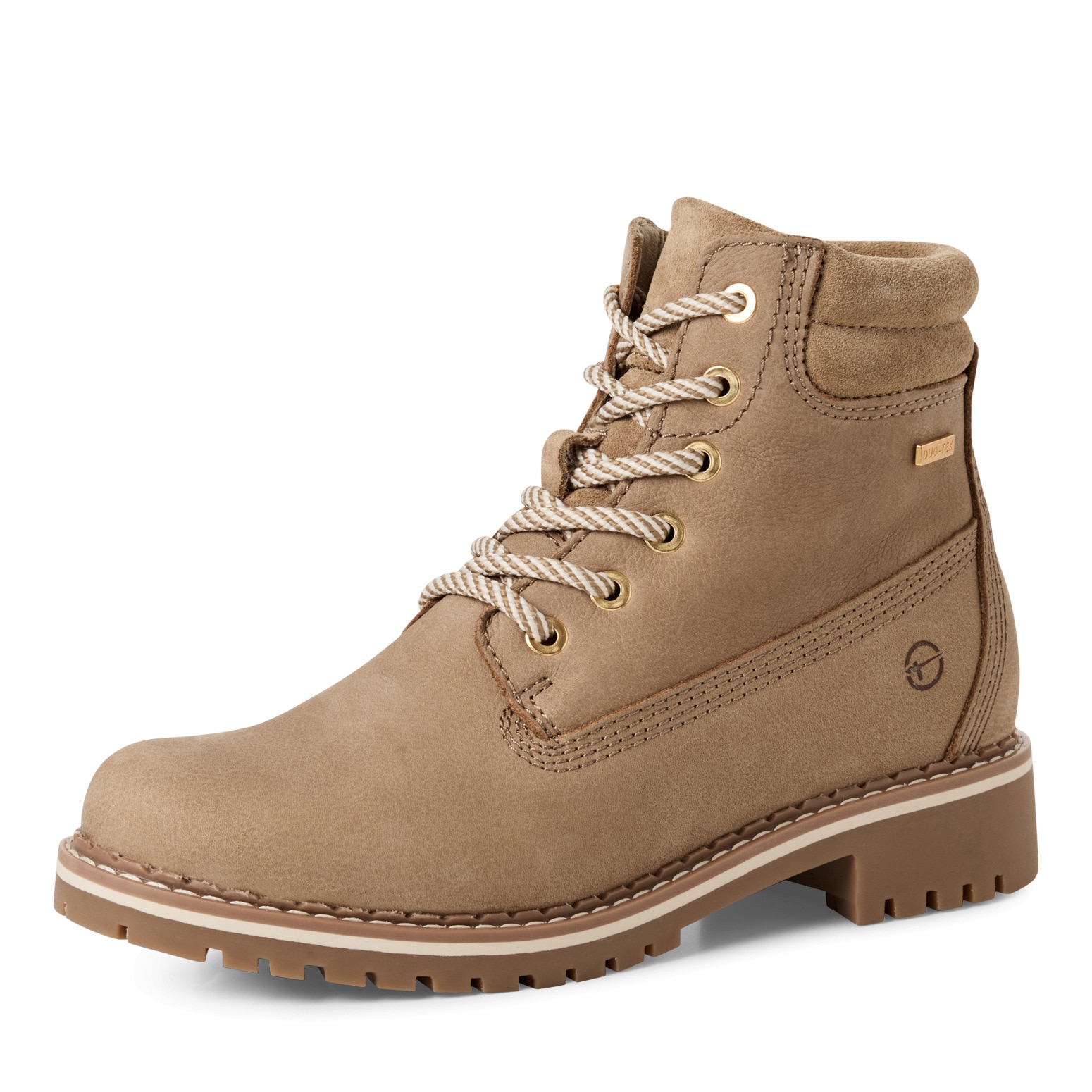 Tamaris Winterboots  , Blockabsatz, Schnürstiefelette mit DUO-TEX Ausstattung