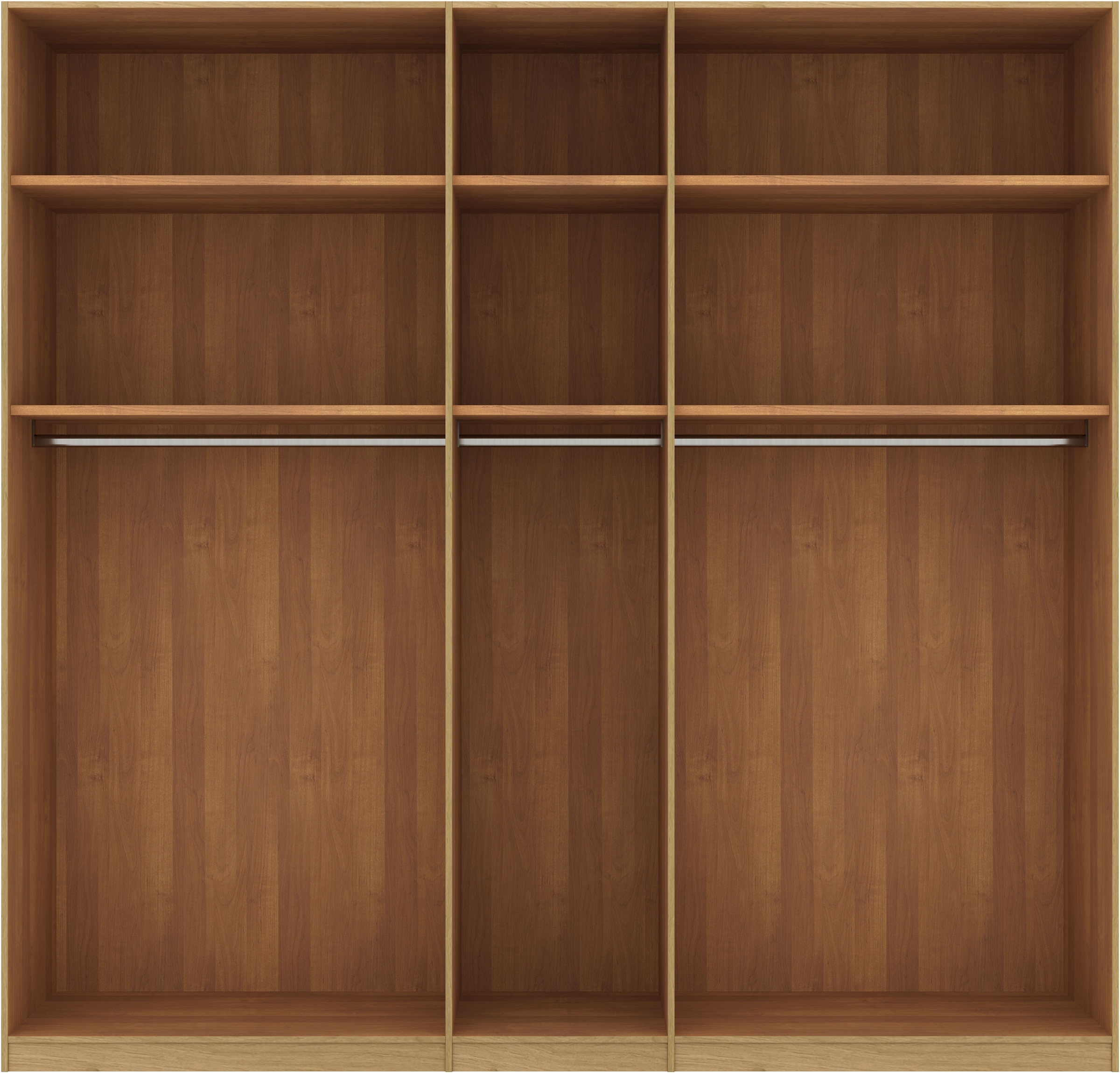 Musterring Drehtürenschrank »Savona, Kleiderschrank, Schrank, Garderobe, teilmassiv Eiche«, (mit Türdämpfern, mit Spiegel oder Glas, extra Böden, MADE IN GERMANY), Türen in Bianco-Eiche massiv, Spiegel-/Glastüren, verschiedene Größen