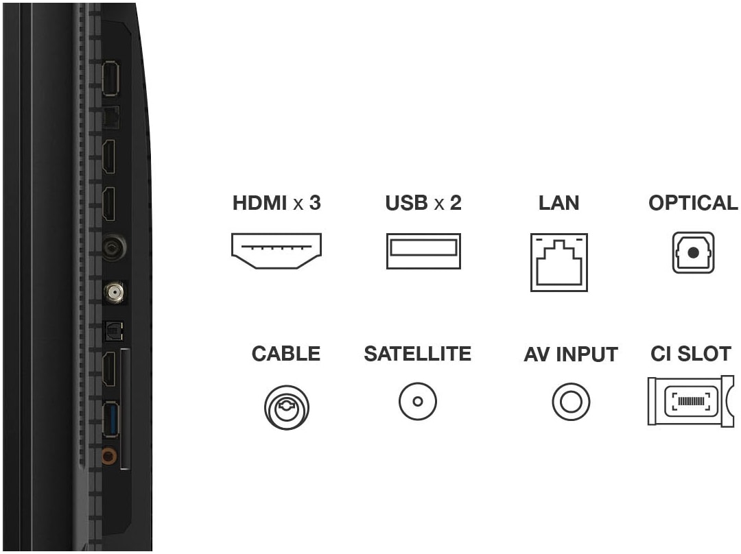 TCL QLED-Fernseher »65C61BX1«, 4K Ultra HD, Smart-TV-Google TV-Android TV